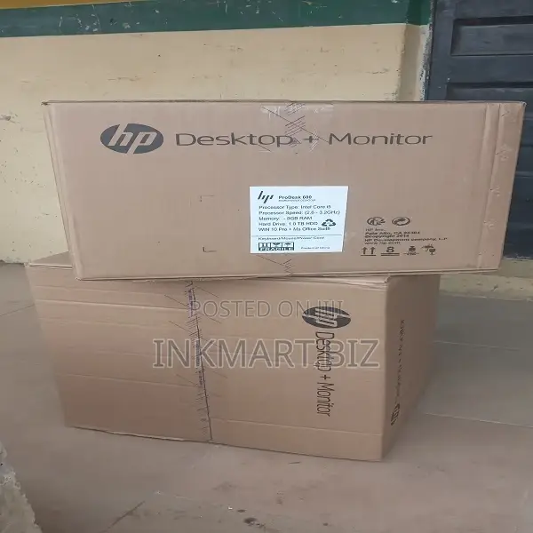 New Desktop Computer HP 4GB Intel HDD 500GB