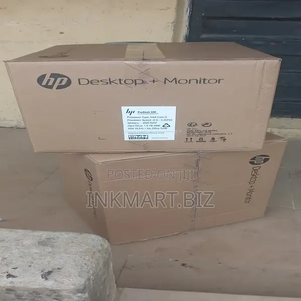 New Desktop Computer HP 4GB Intel HDD 500GB