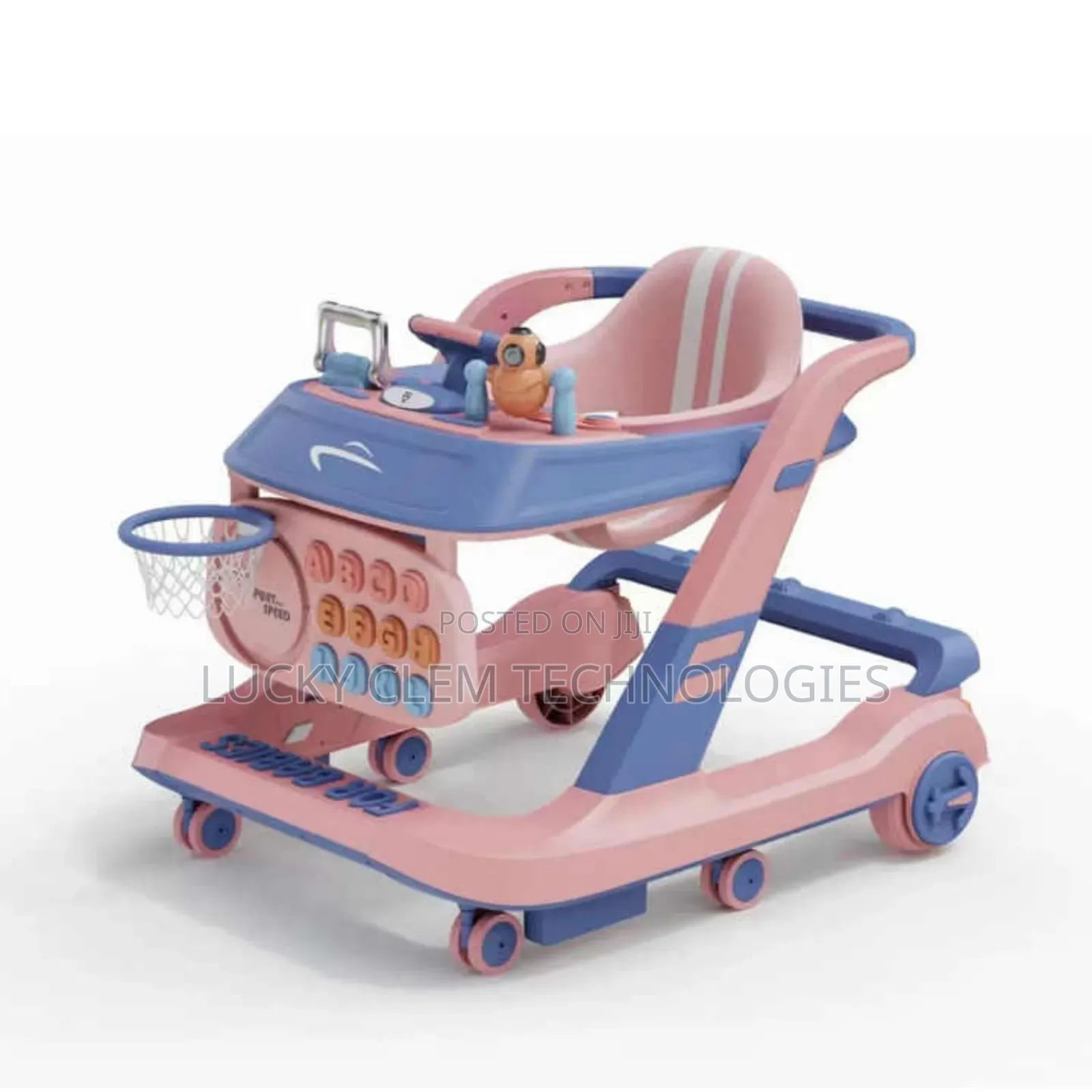 Baby Walker With Pusher and Music