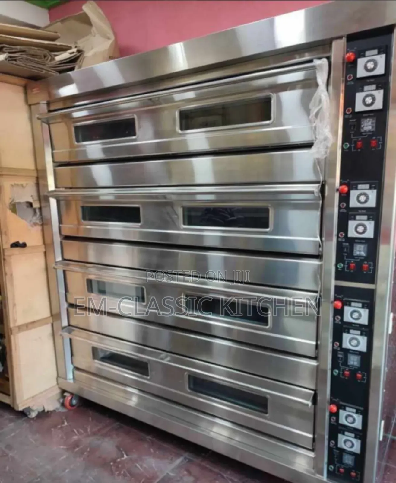 9 Trays Industrial Gas Oven