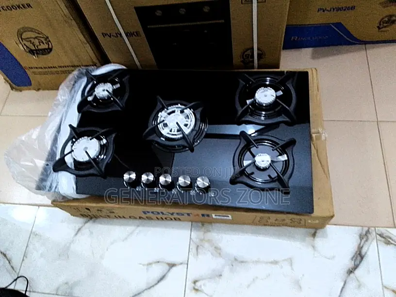 Automatic 5 Burner Polystar Gas Hob|Pv-Ba8705agps