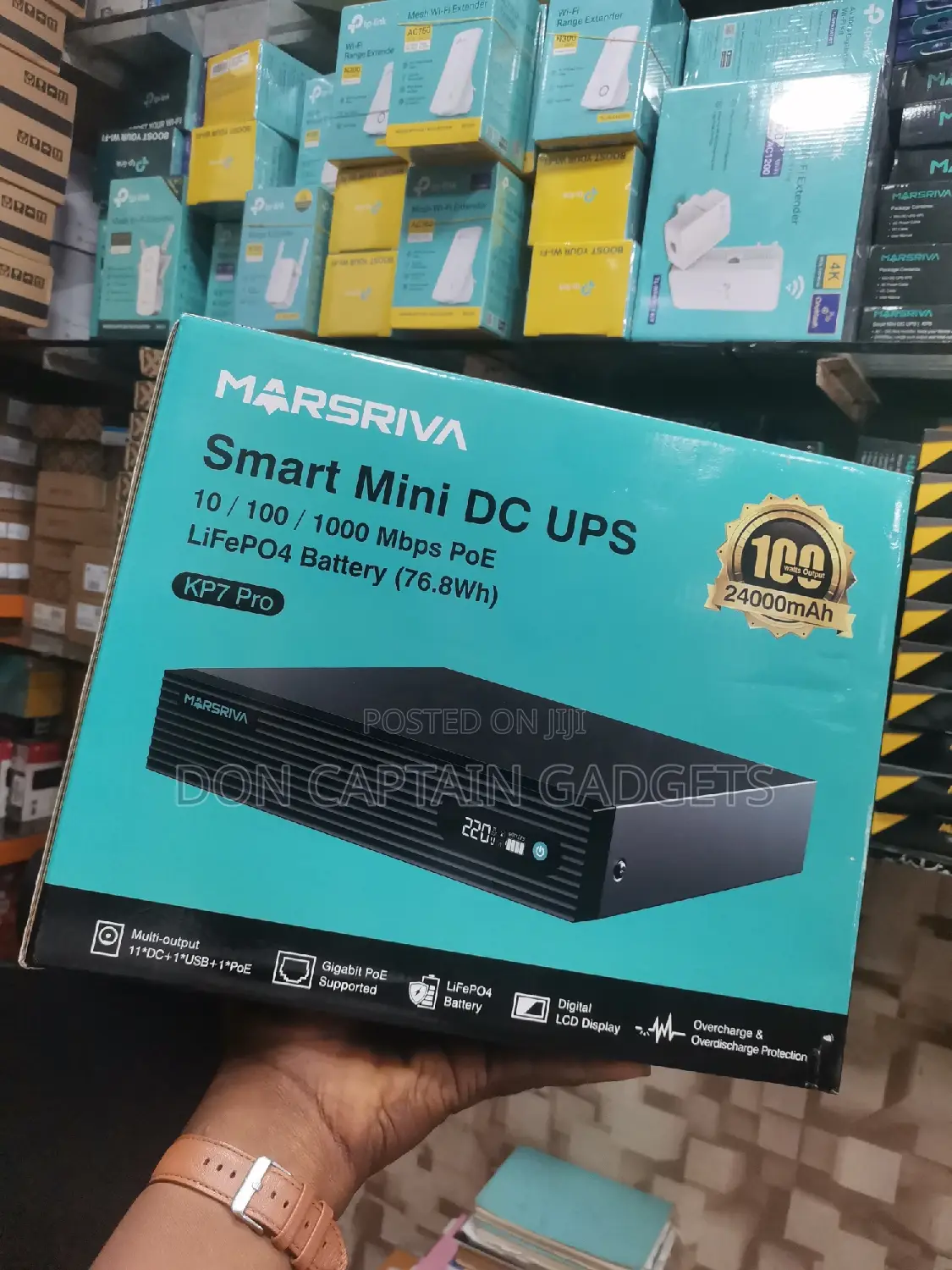 Smart Mini DC Ups 24000mah/100w KP7 Pro