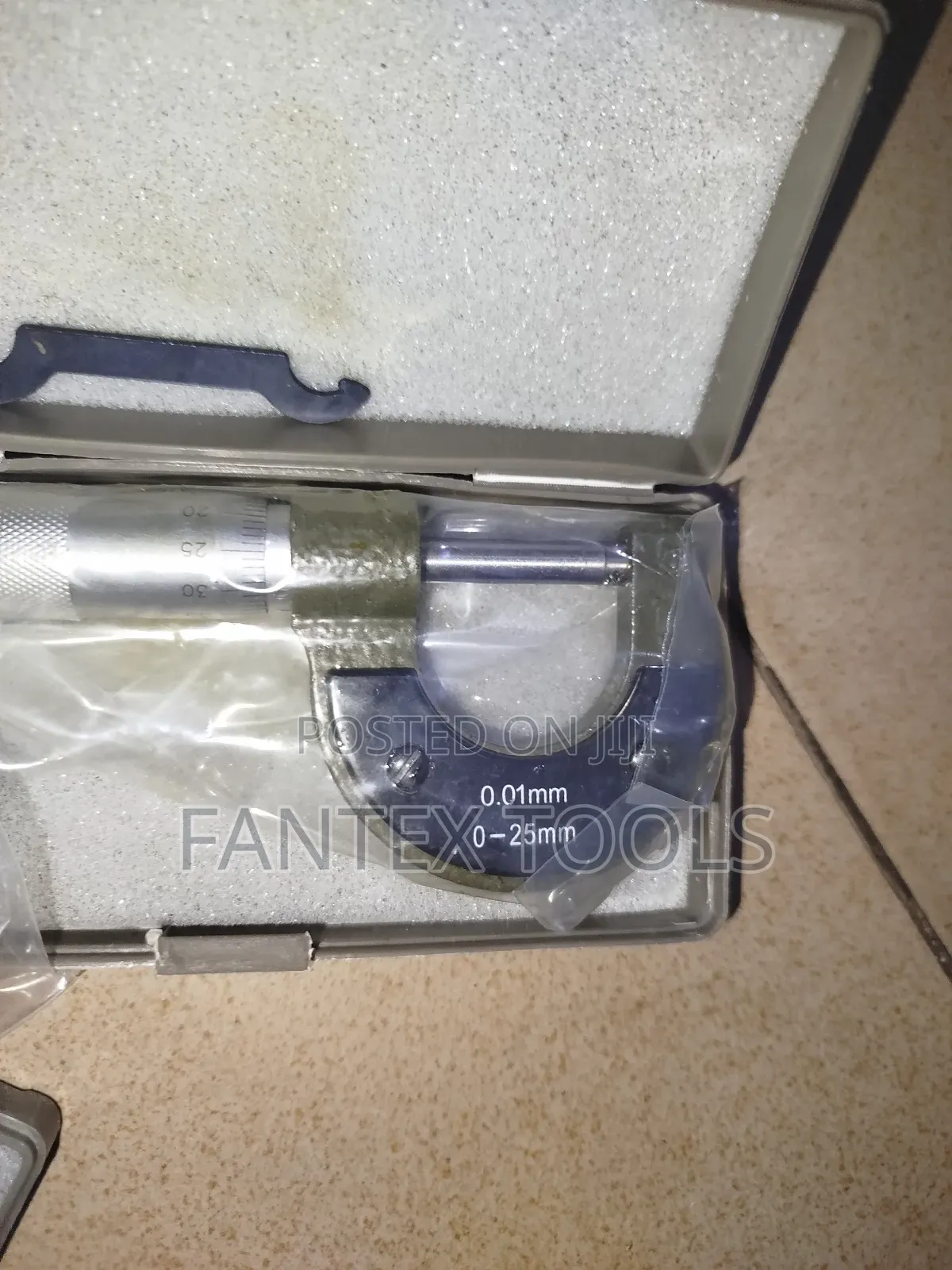 Micrometer 0-25mm.