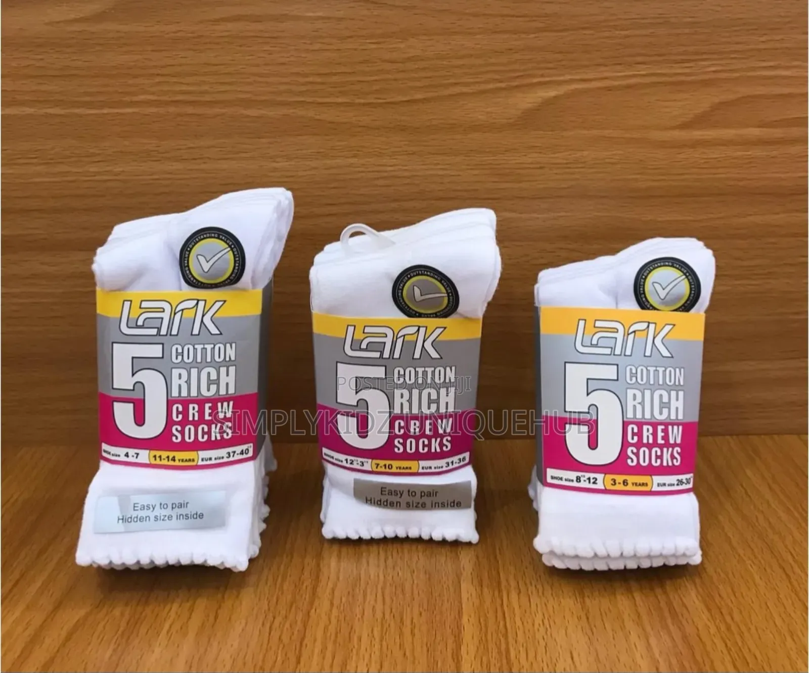 White 5 Cotton Rich School/Occassion Socks
