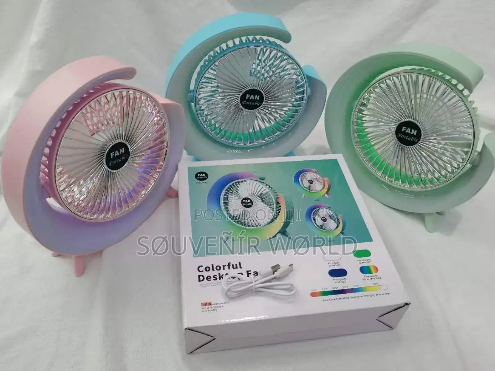 Powerful Rechargeable Fan