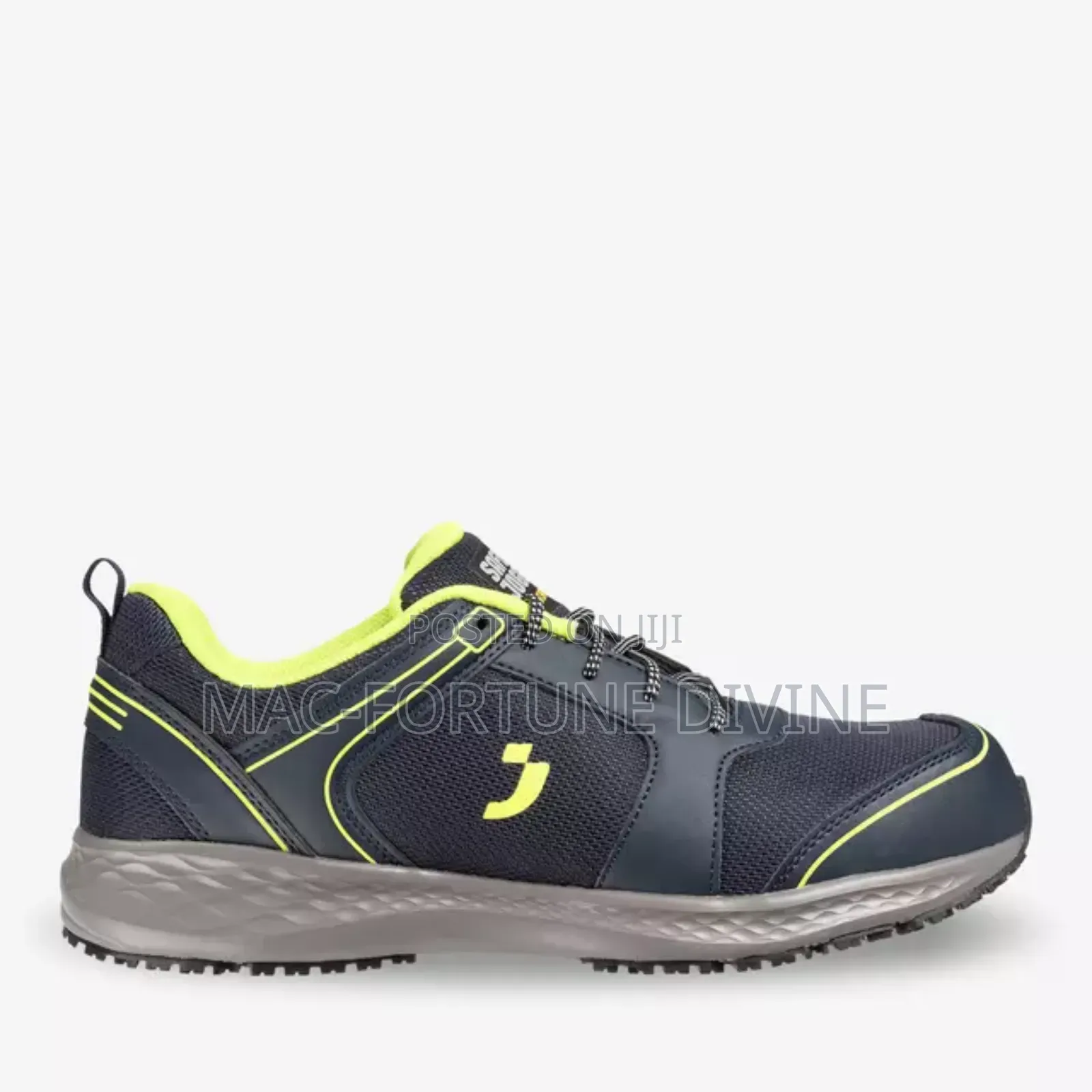 Versatile Slip-Resistant Safety Jogger With Steel Toe Cap