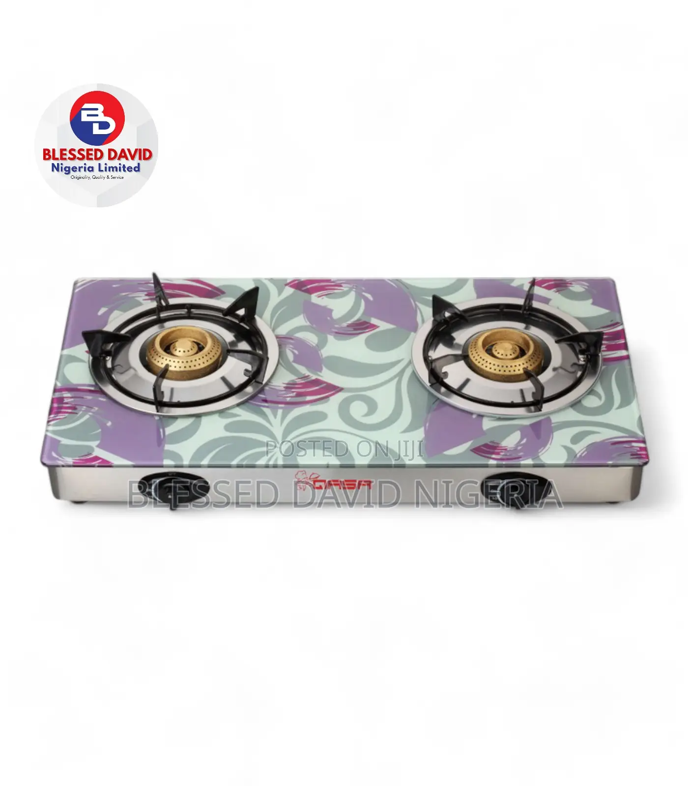 \QASA Dual Burner Table Gas Cooker - QGC-2BG Eco