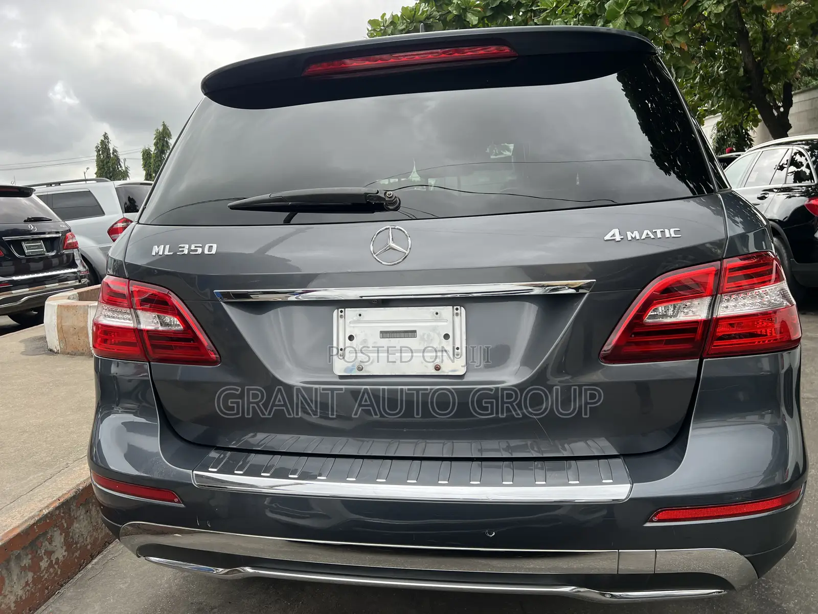 Mercedes-Benz M Class ML 350 4Matic 2012 Gray