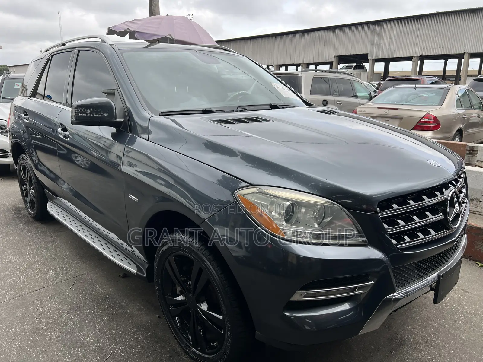 Mercedes-Benz M Class ML 350 4Matic 2012 Gray