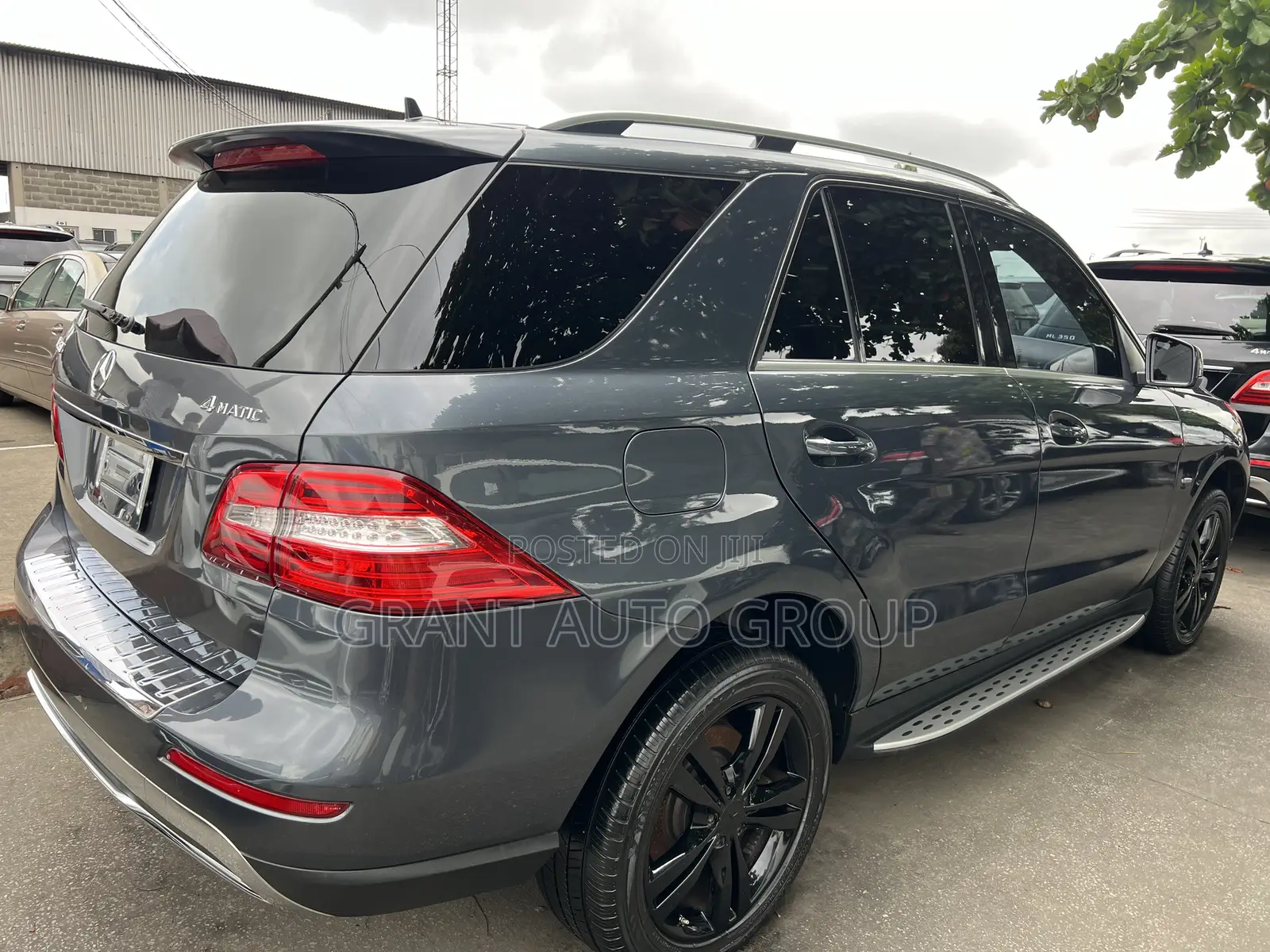 Mercedes-Benz M Class ML 350 4Matic 2012 Gray