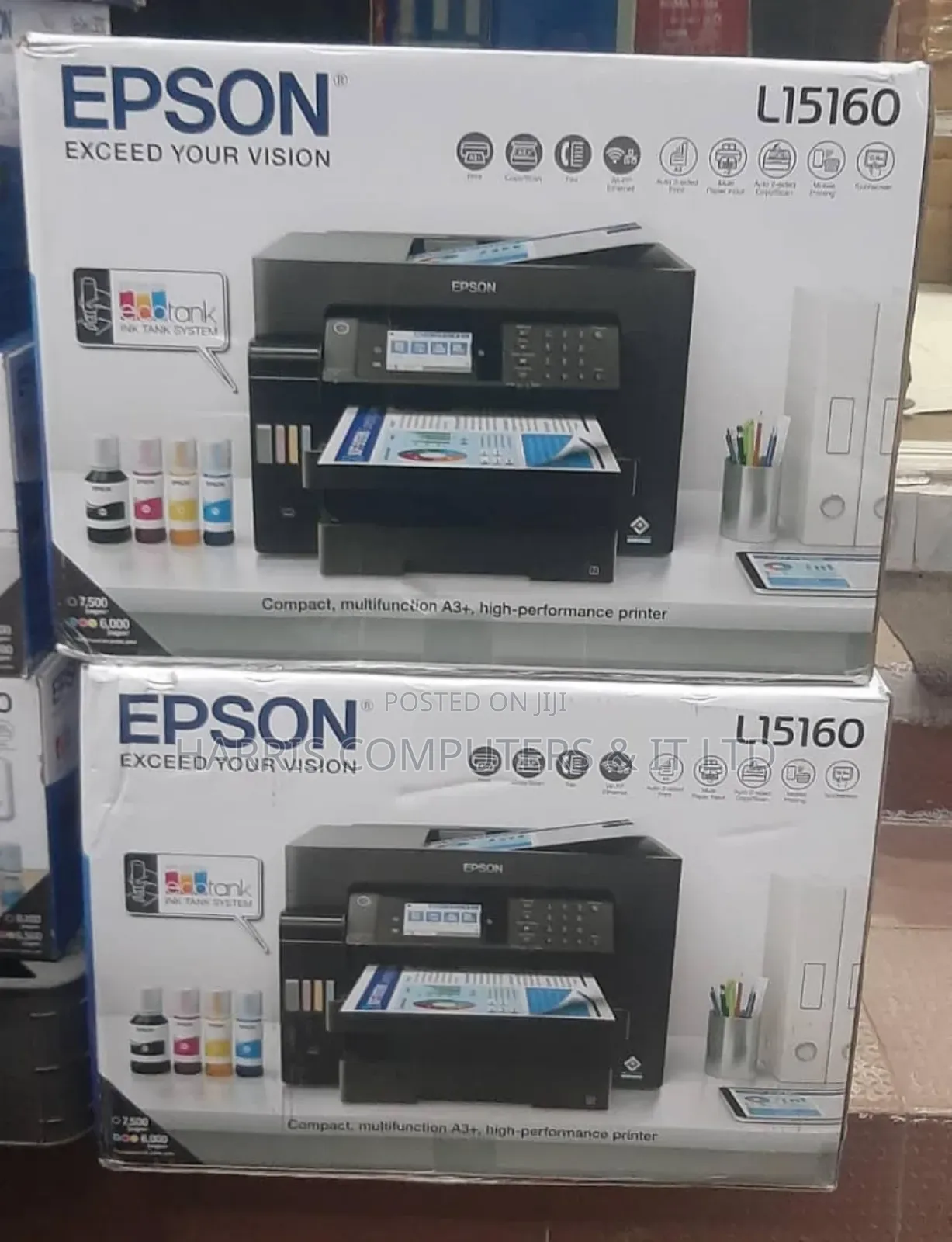 Epson L15160 Ecotank Compact, Multifunction A3+ Printer
