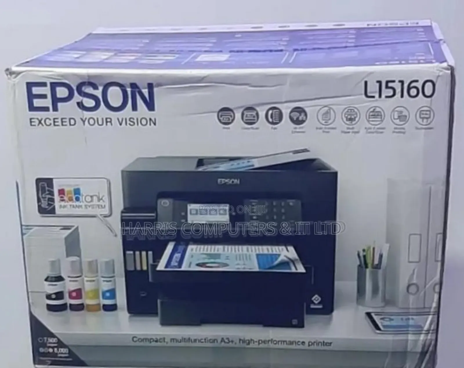 Epson L15160 Ecotank Compact, Multifunction A3+ Printer