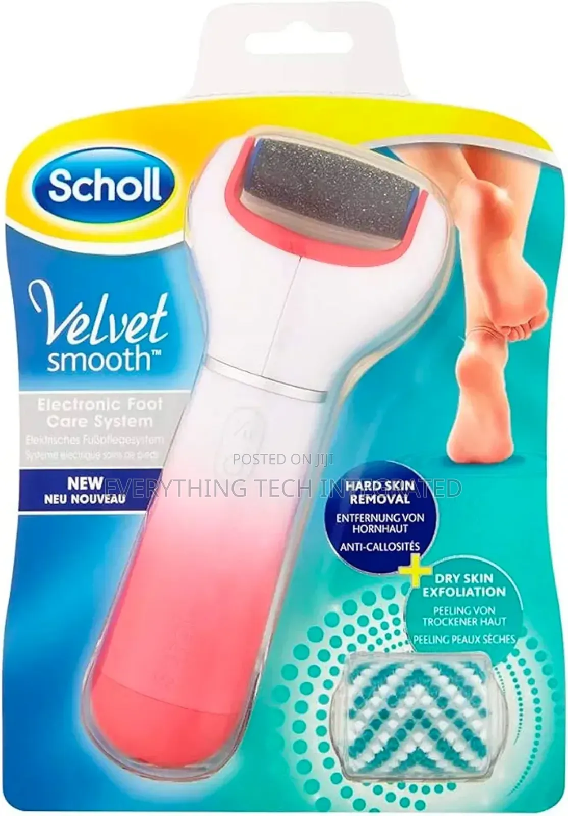 Scholl Velvet Smooth Electric Foot File - Pedicure Foot