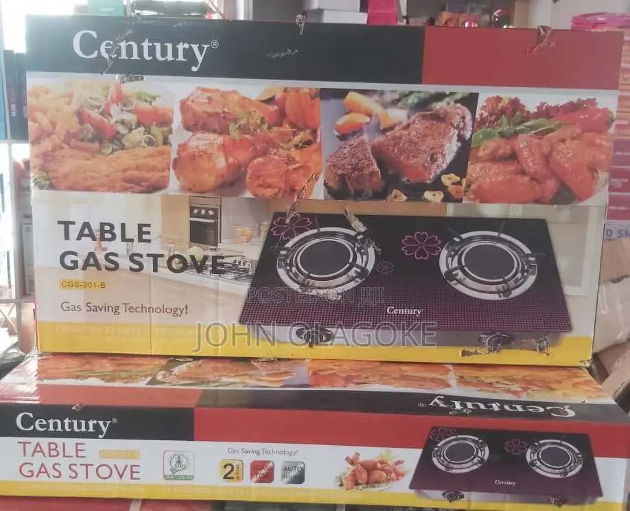 Century Infrared Gas-Saving Burner Glass Top