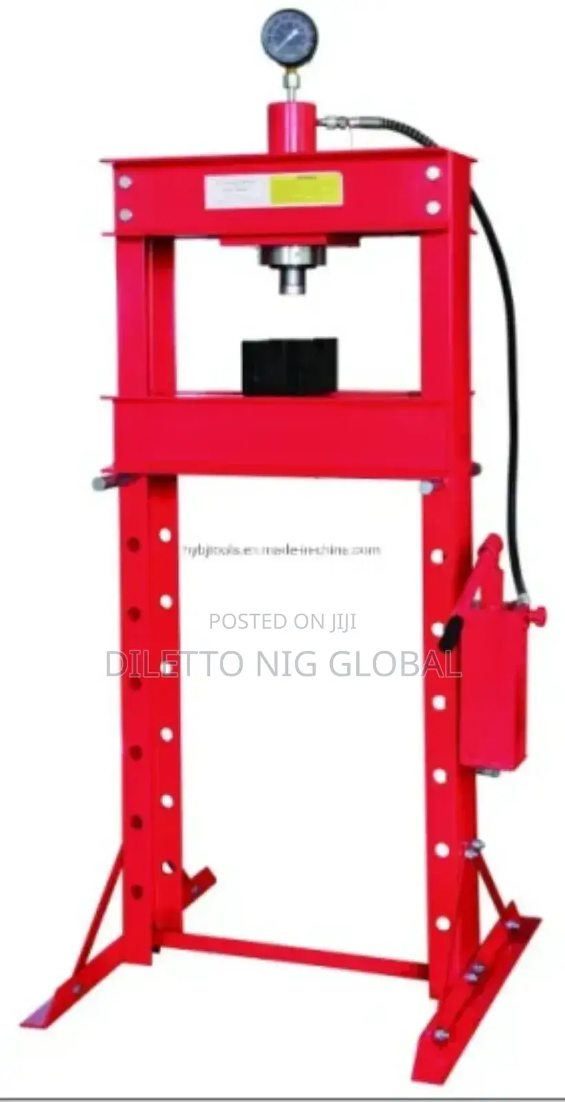 30ton Hydraulic Shop Press With Gauge