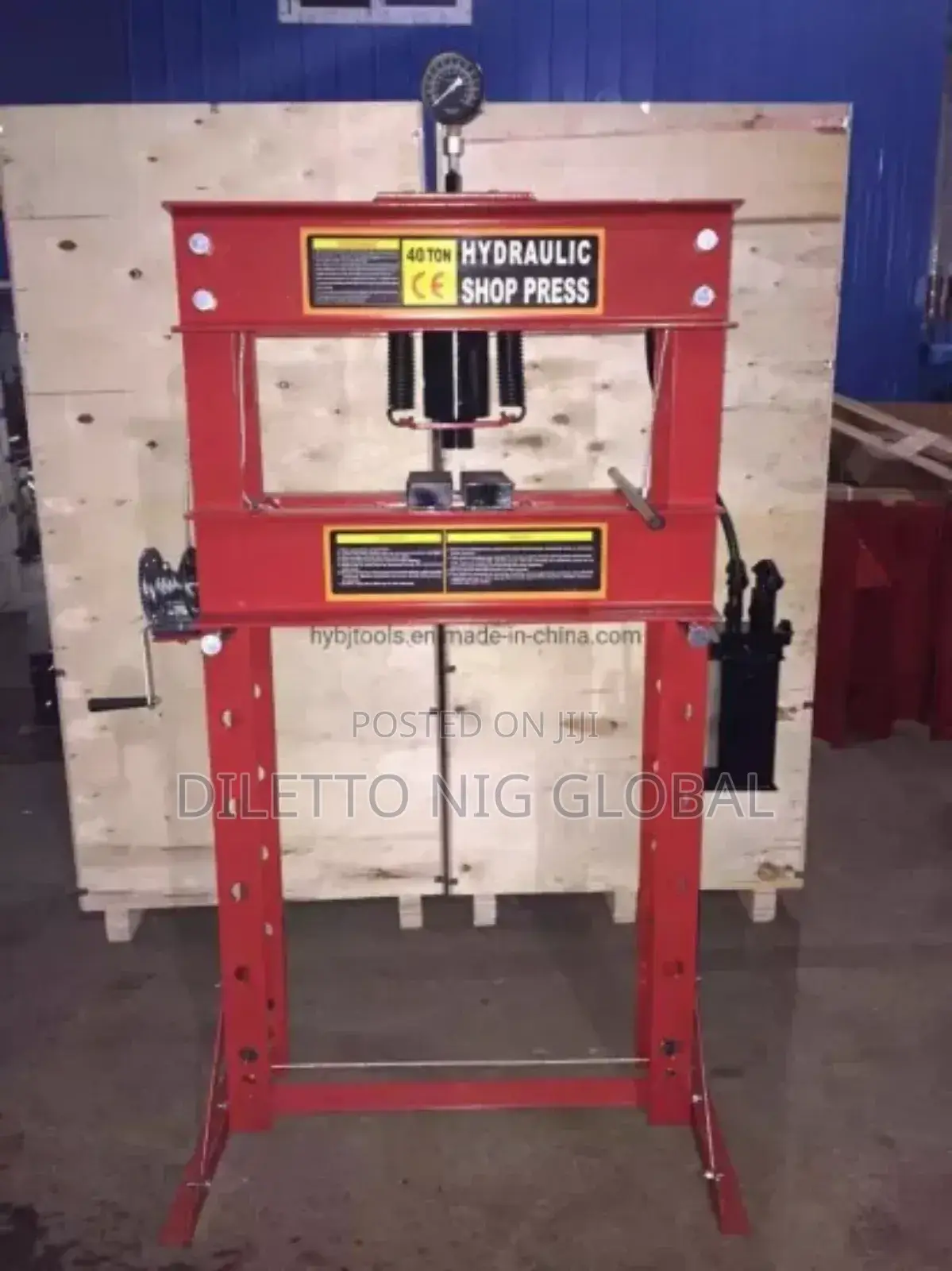 30ton Hydraulic Shop Press With Gauge