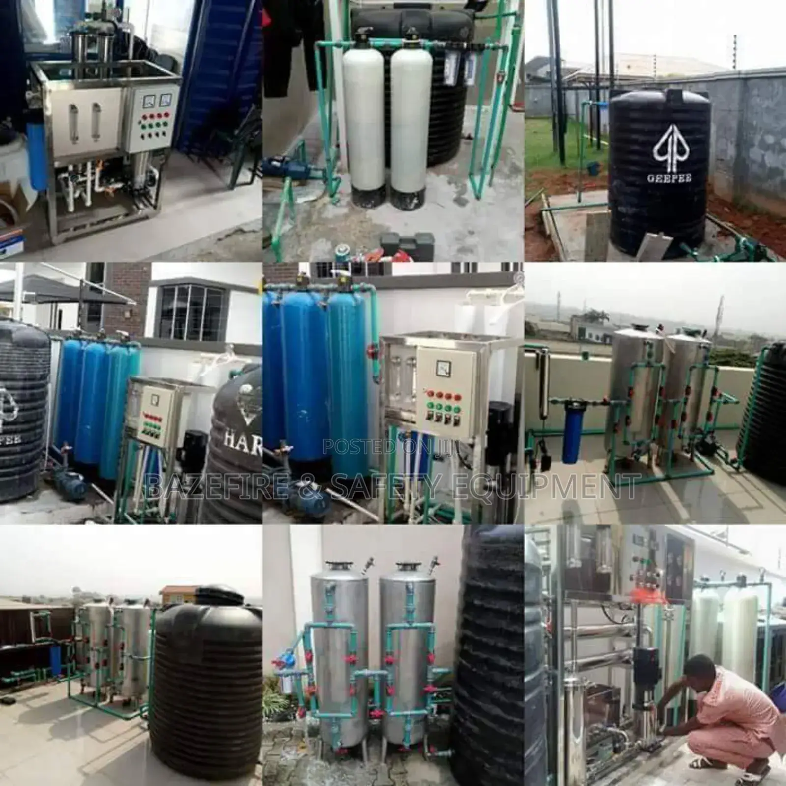 Sets of Water Treatment Plant