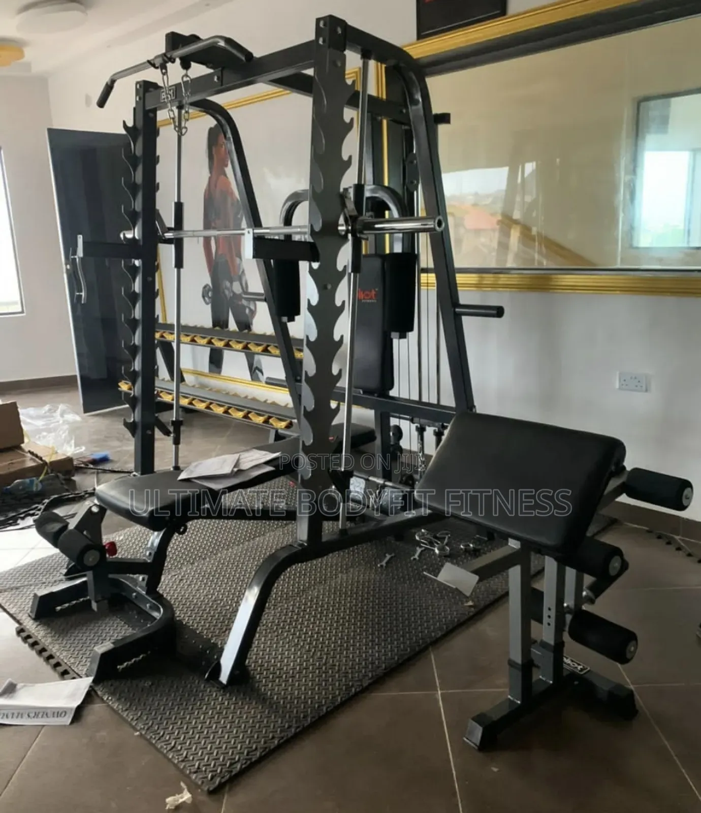 Brand New Deluxe Commercial Smith Machine