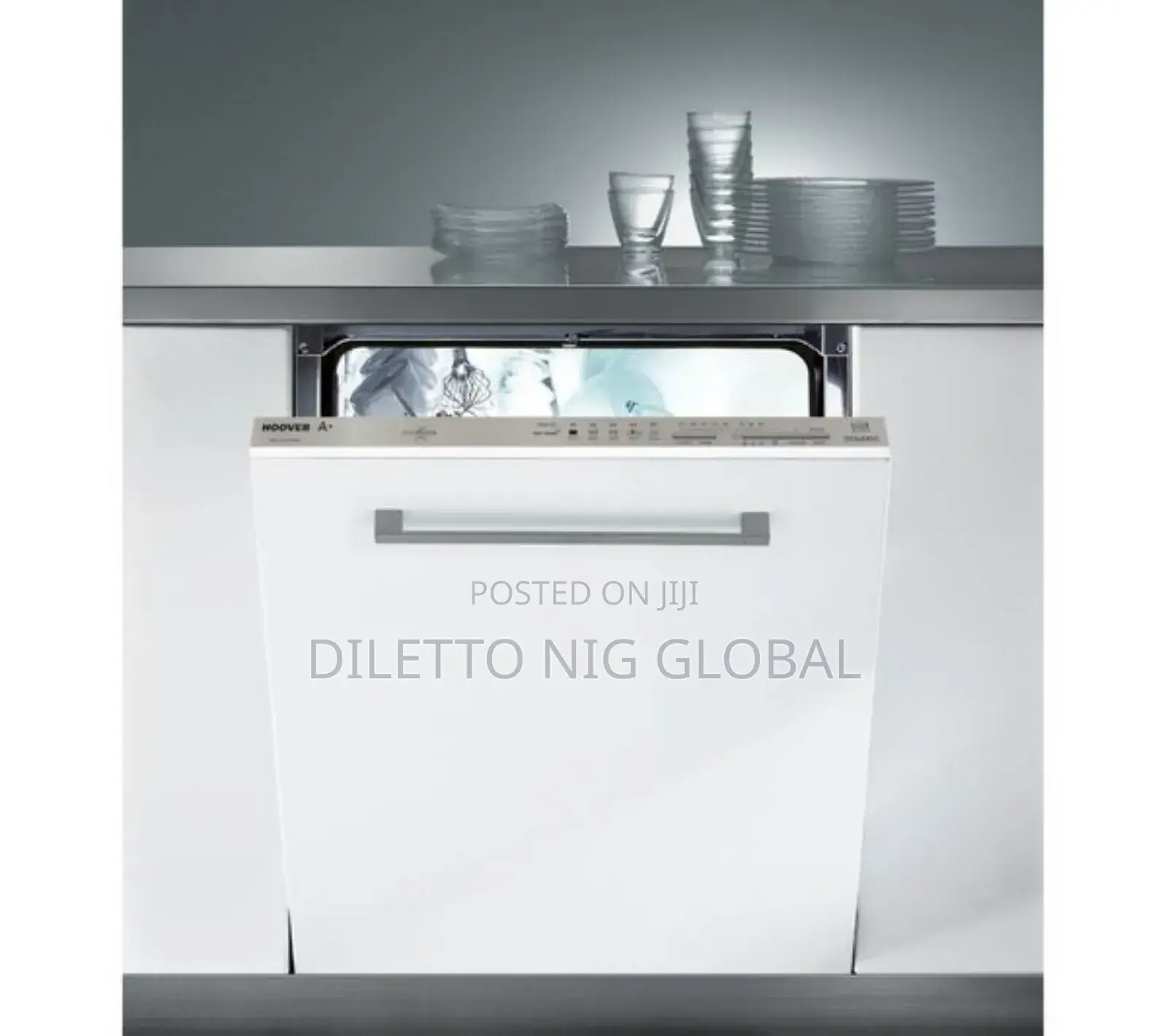 HOOVER H-Dish 300 Full-Size Fully Integrated NFC Dishwasher