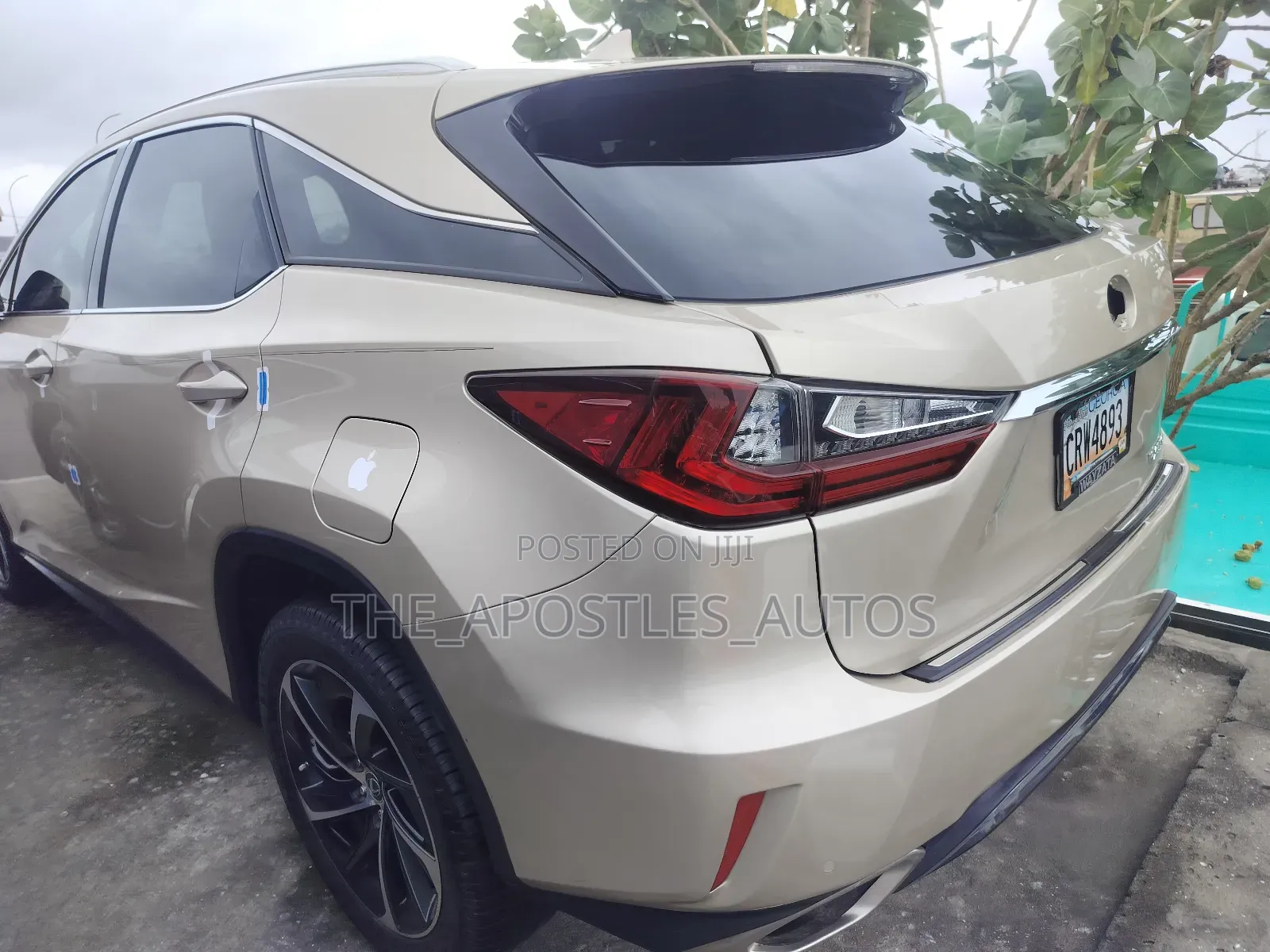 Lexus RX 350 FWD 2018 Gold