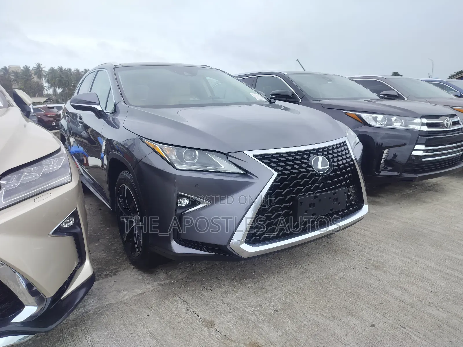 Lexus RX 350L FWD 2018 Gray