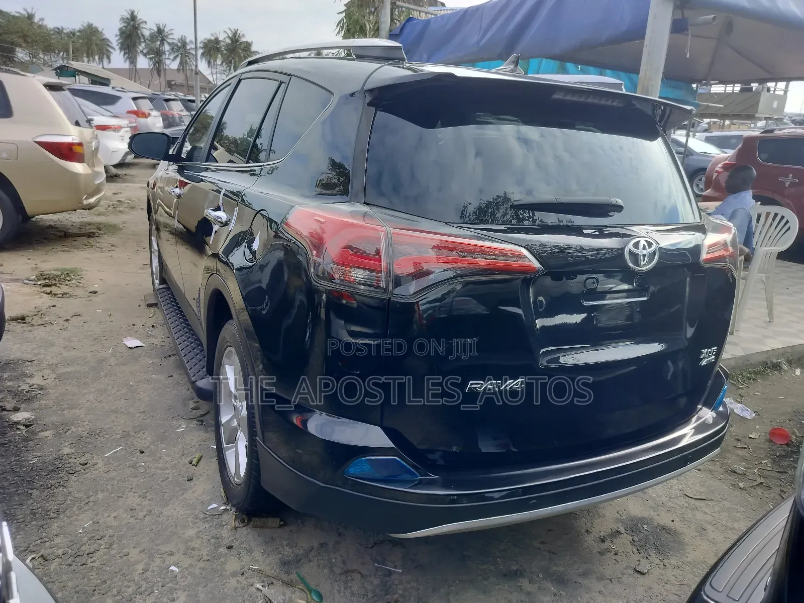 Toyota RAV4 XLE AWD (2.5L 4cyl 6A) 2017 Black