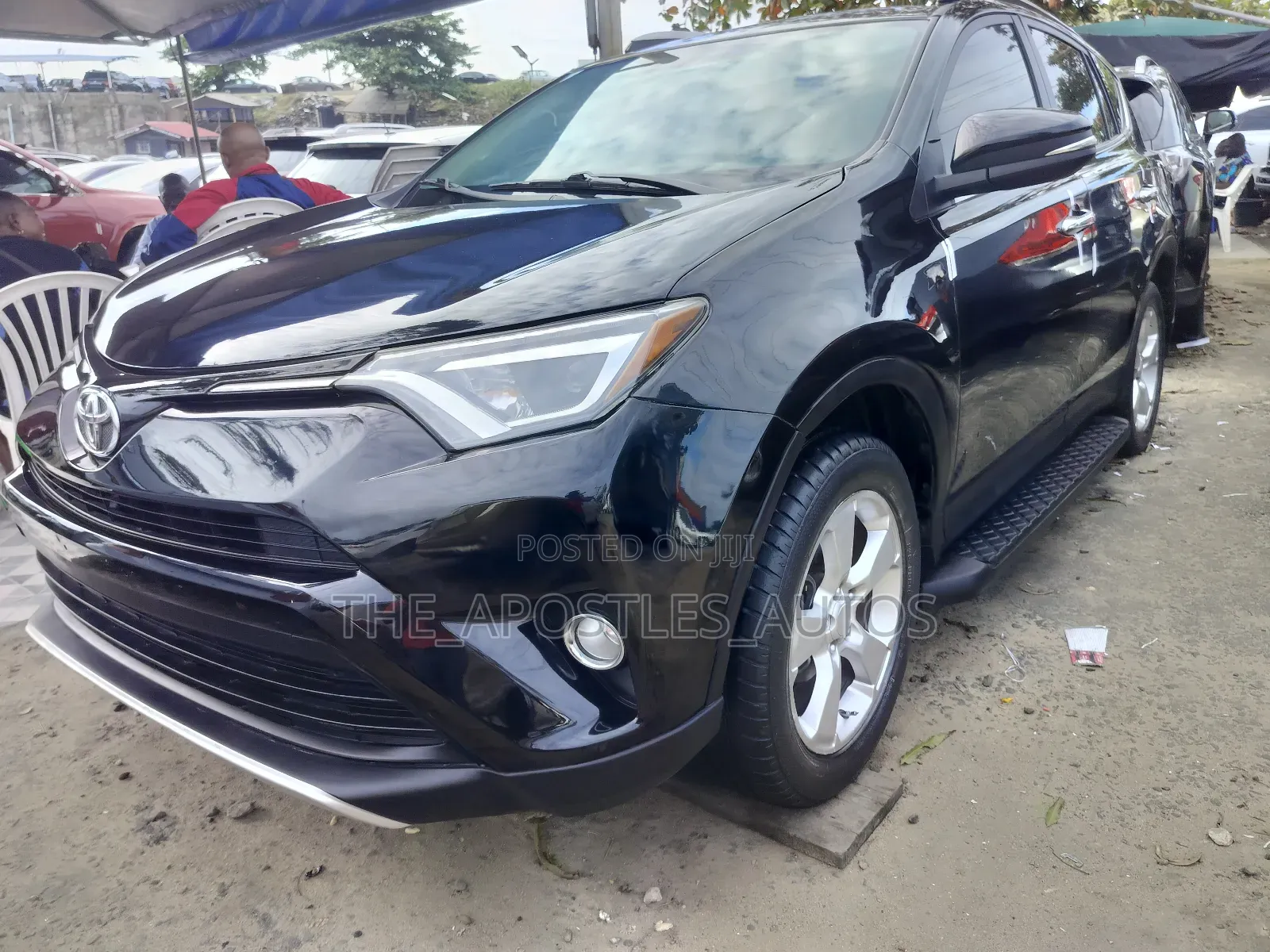 Toyota RAV4 XLE AWD (2.5L 4cyl 6A) 2017 Black