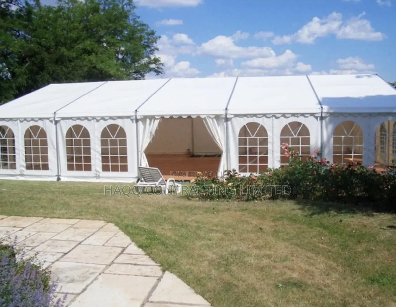 25m× 10m, 250 Seaters Marquee Tent Fabrication Expert