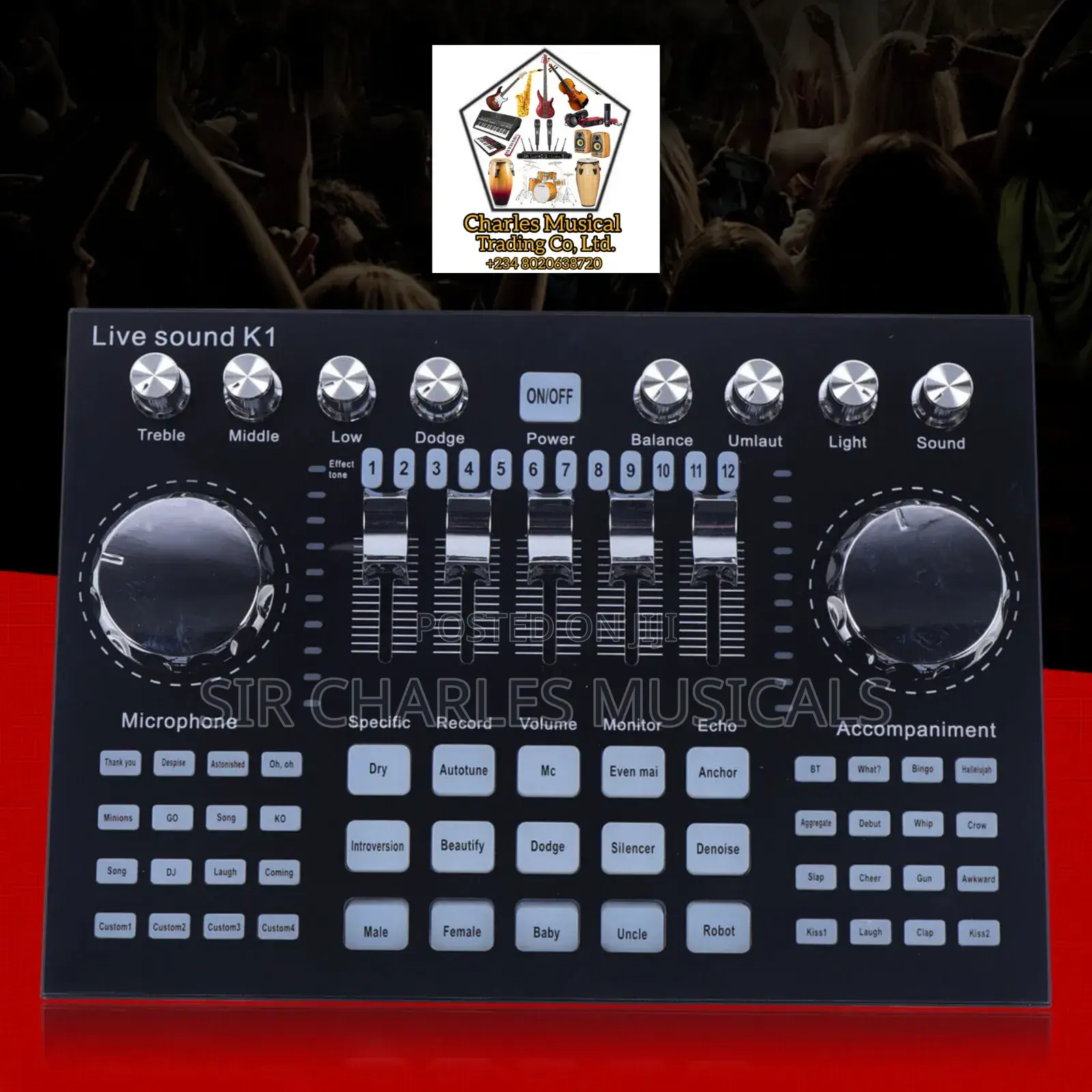 Original Live Sound Card For Streaming