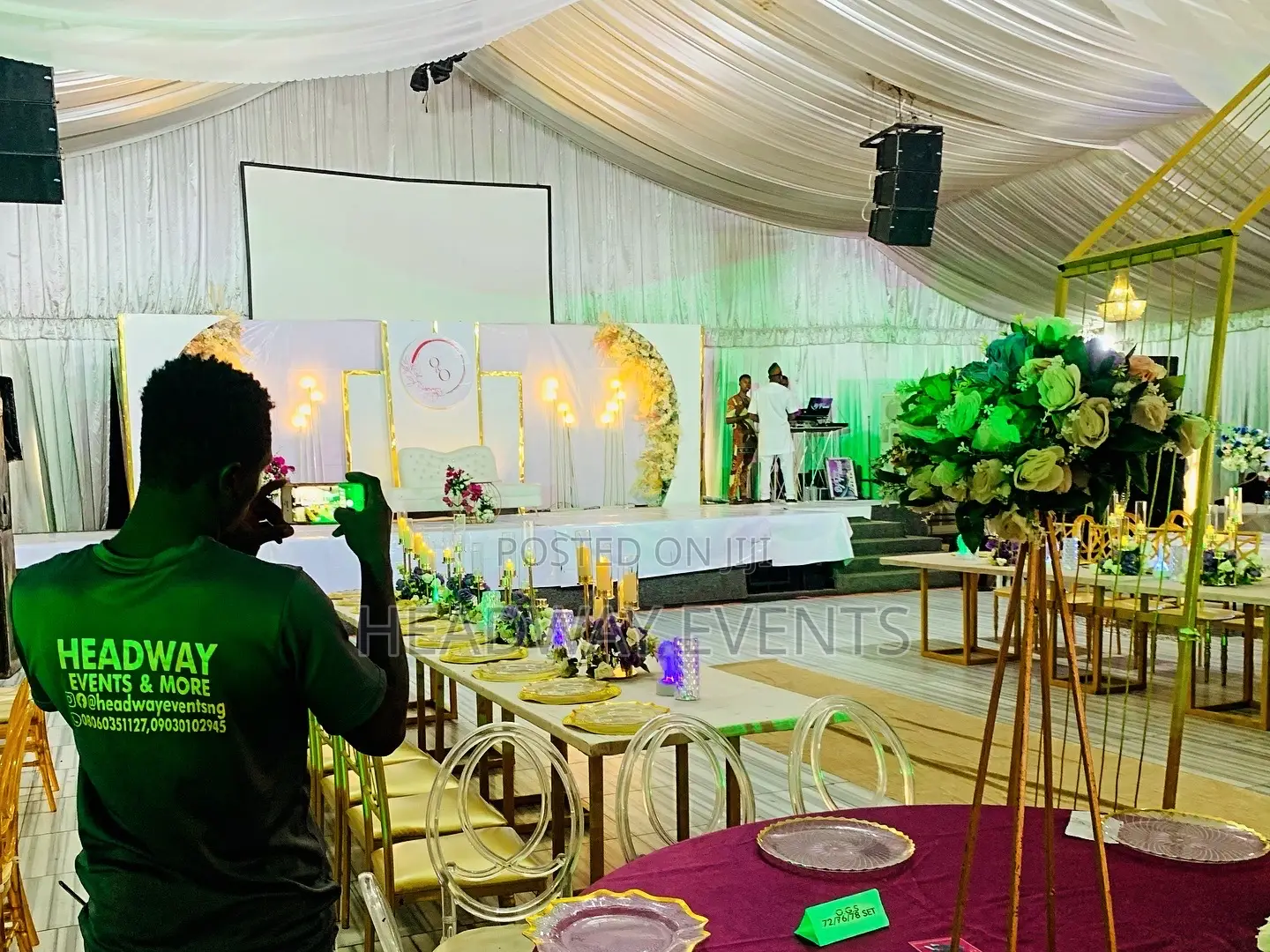 Wedding Decoration in Ikorodu by Headway Events