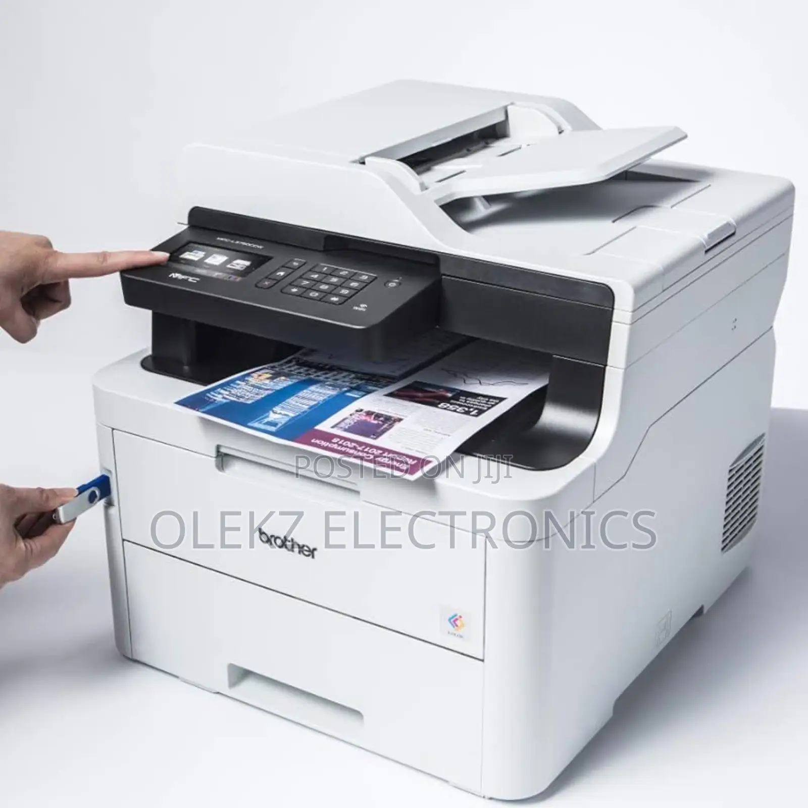 Brother Mfc-l3750cdw Uk Used 4in1 With Wifi Color Laser Printer
