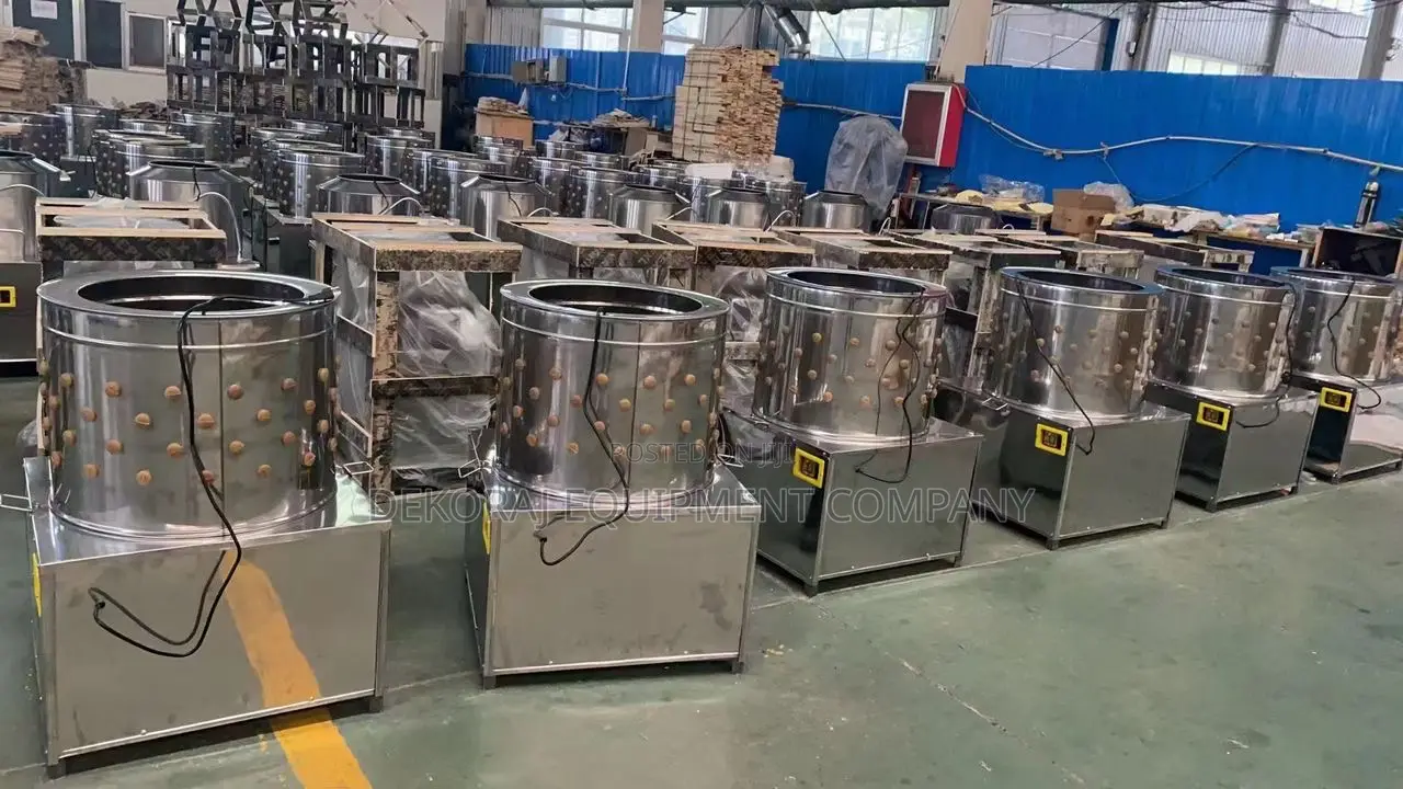300birds/Hr Defeathering Machine or Chicken Plucker Machine