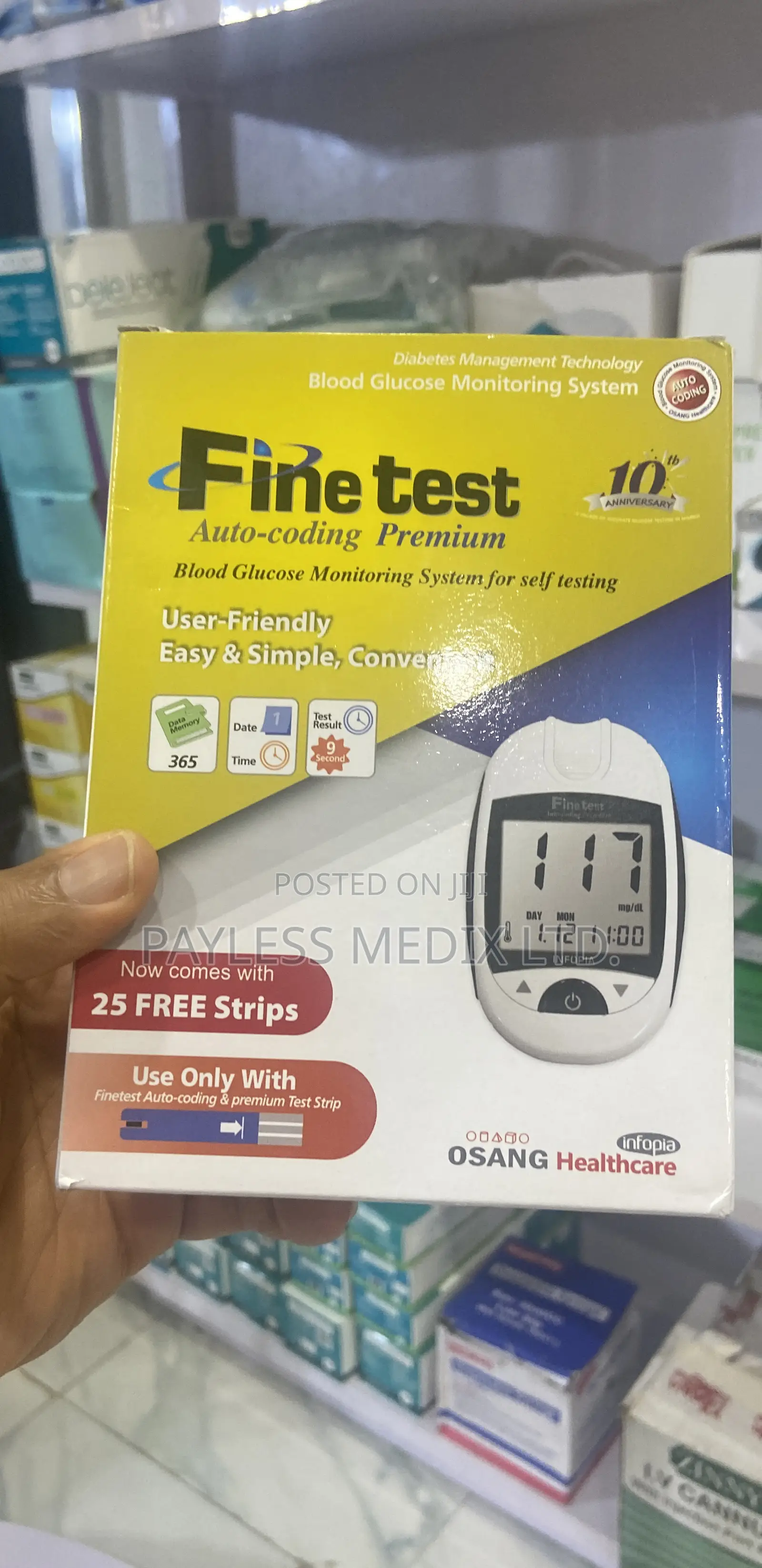 Blood Sugar Monitoring System for Self Testing
