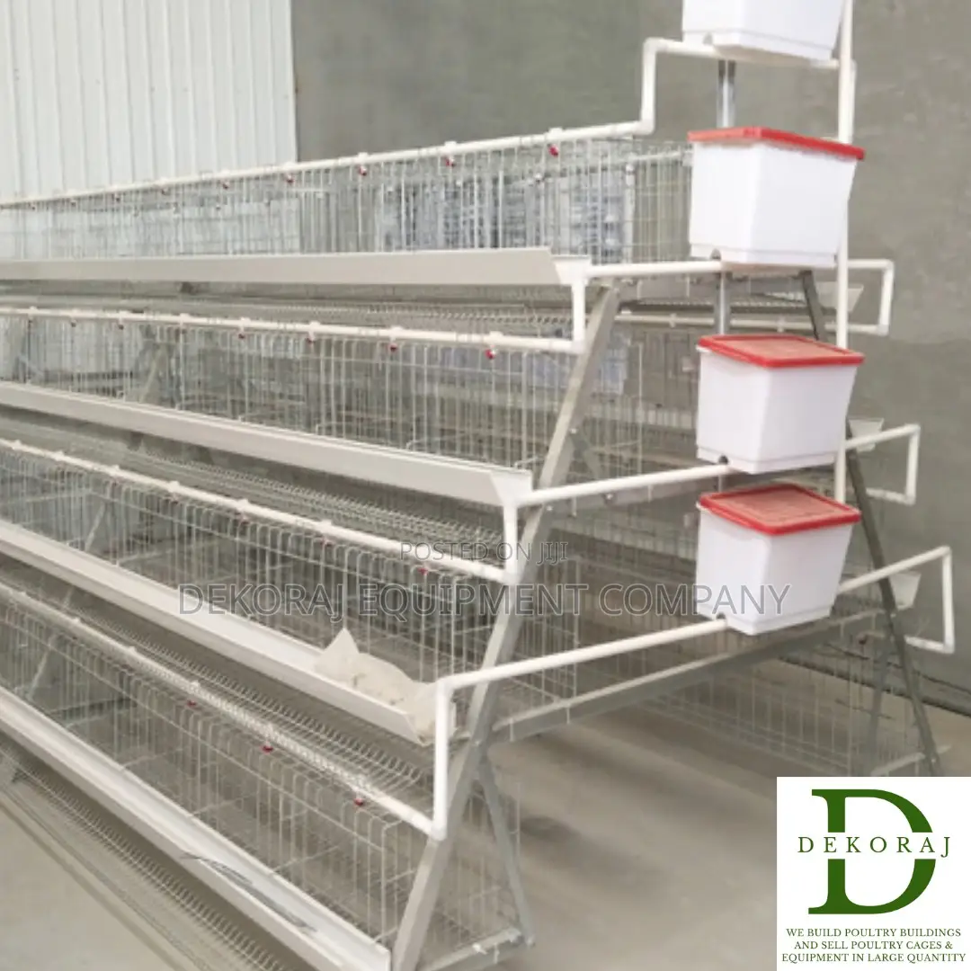96 Capacity Layers Cage, Chicken Drinker, Debeaker