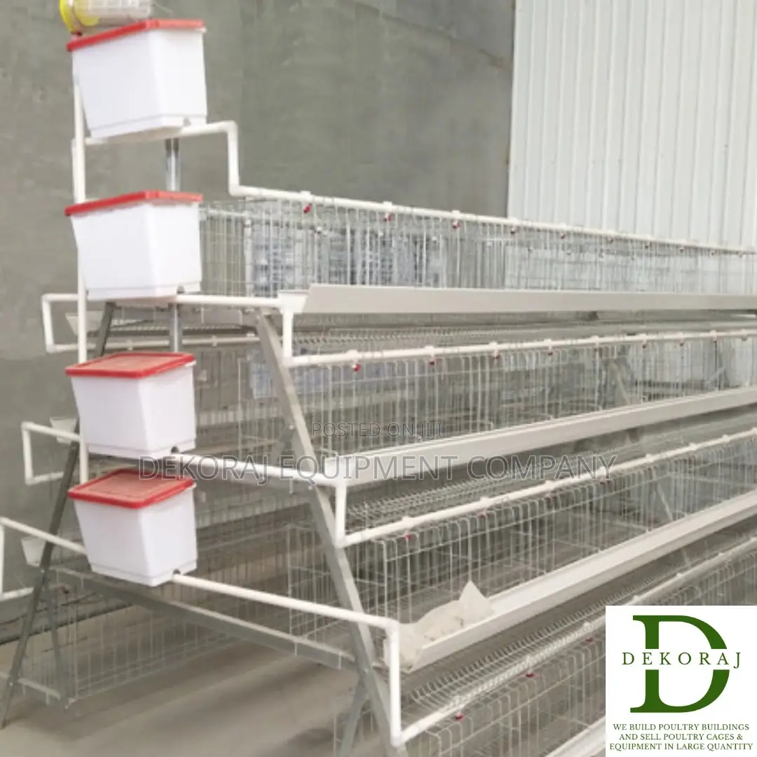 96 Capacity Layers Cage, Feedmill, Chicken Plucker
