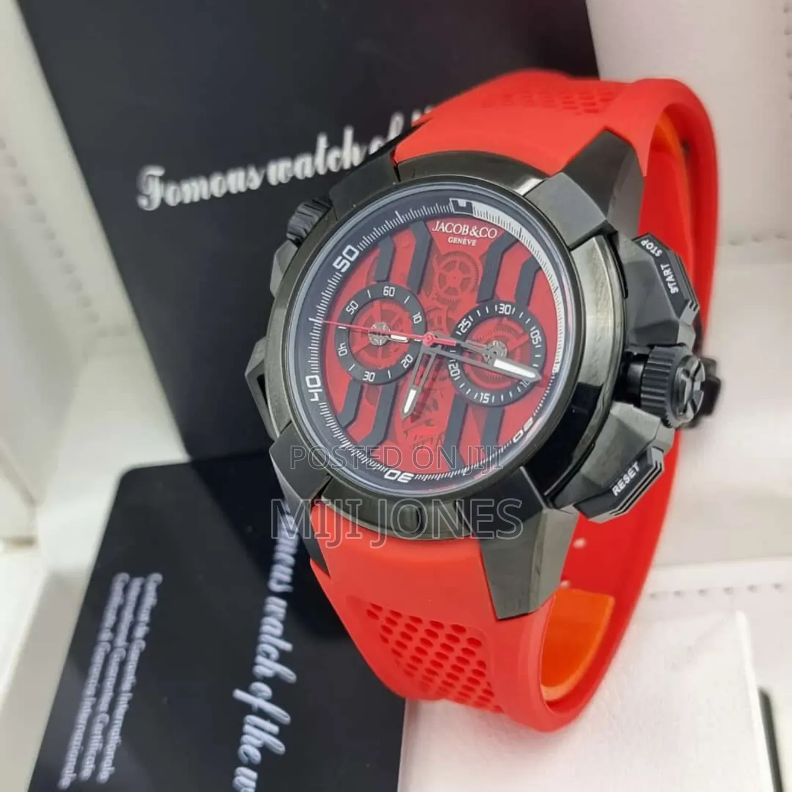Jacob Co.
Epic X Chrono Black Titanium