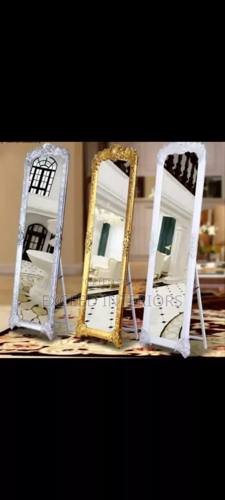 Quality Imported Standing Mirror