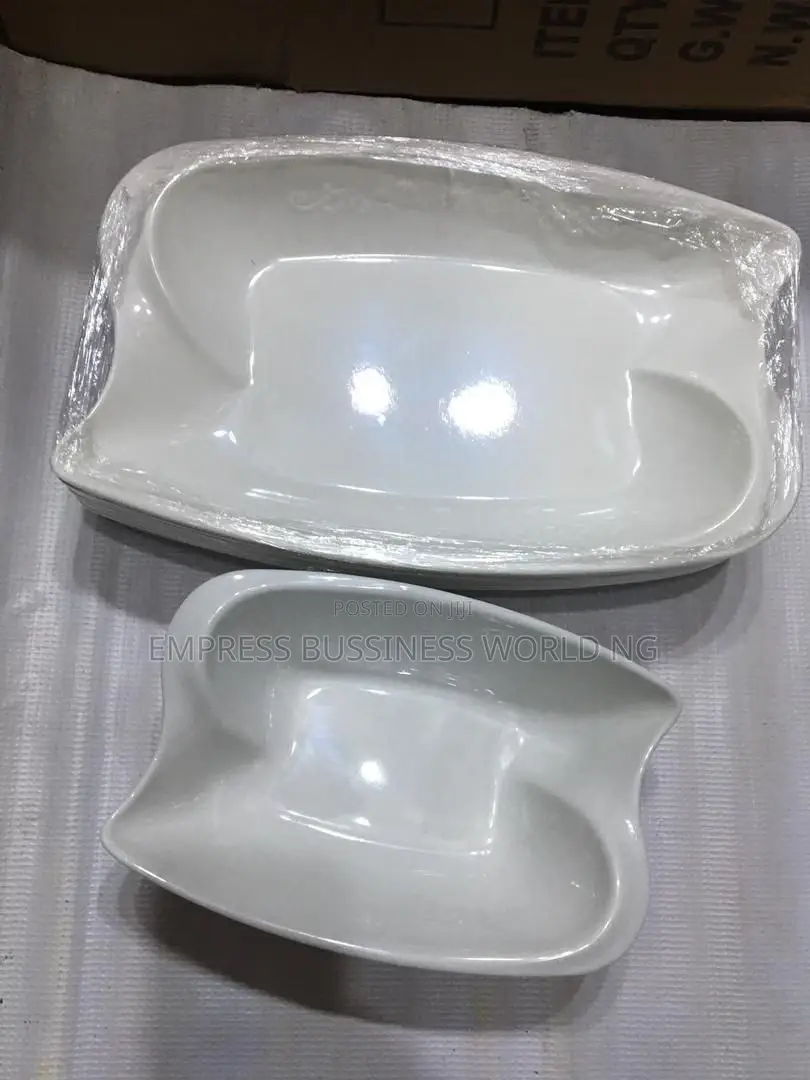 12 Pieces Unbreakable Plates-6 Flats and 6 Deep