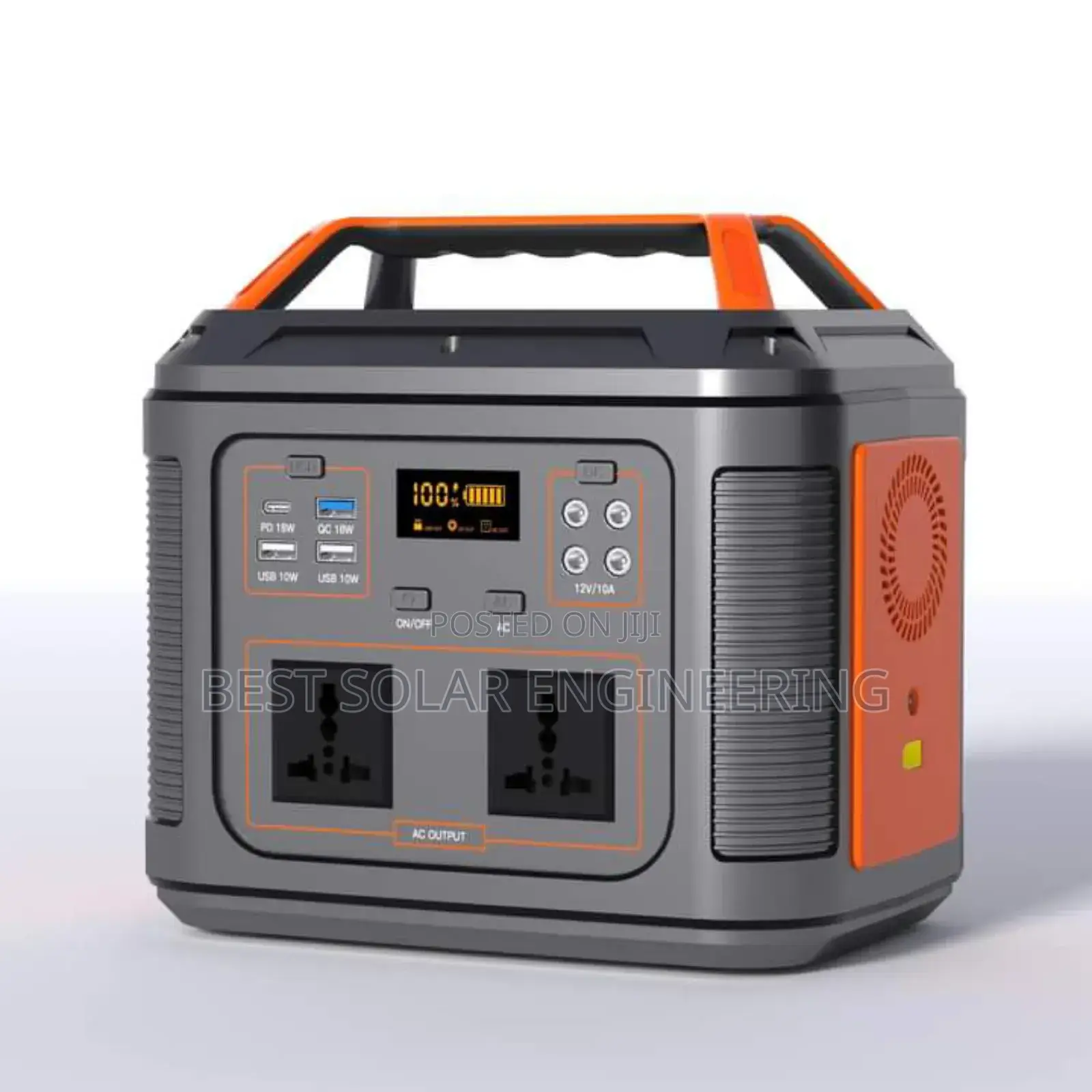 550w Solar Generator With 150w Solar Panel