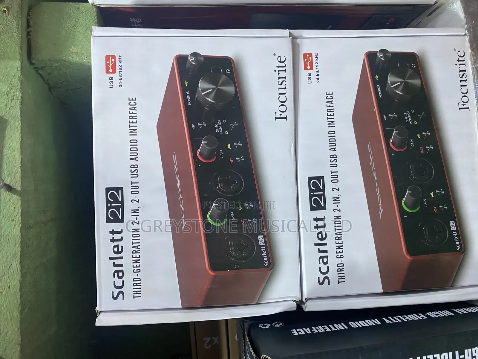 Focusrite 2i2 Sound Card