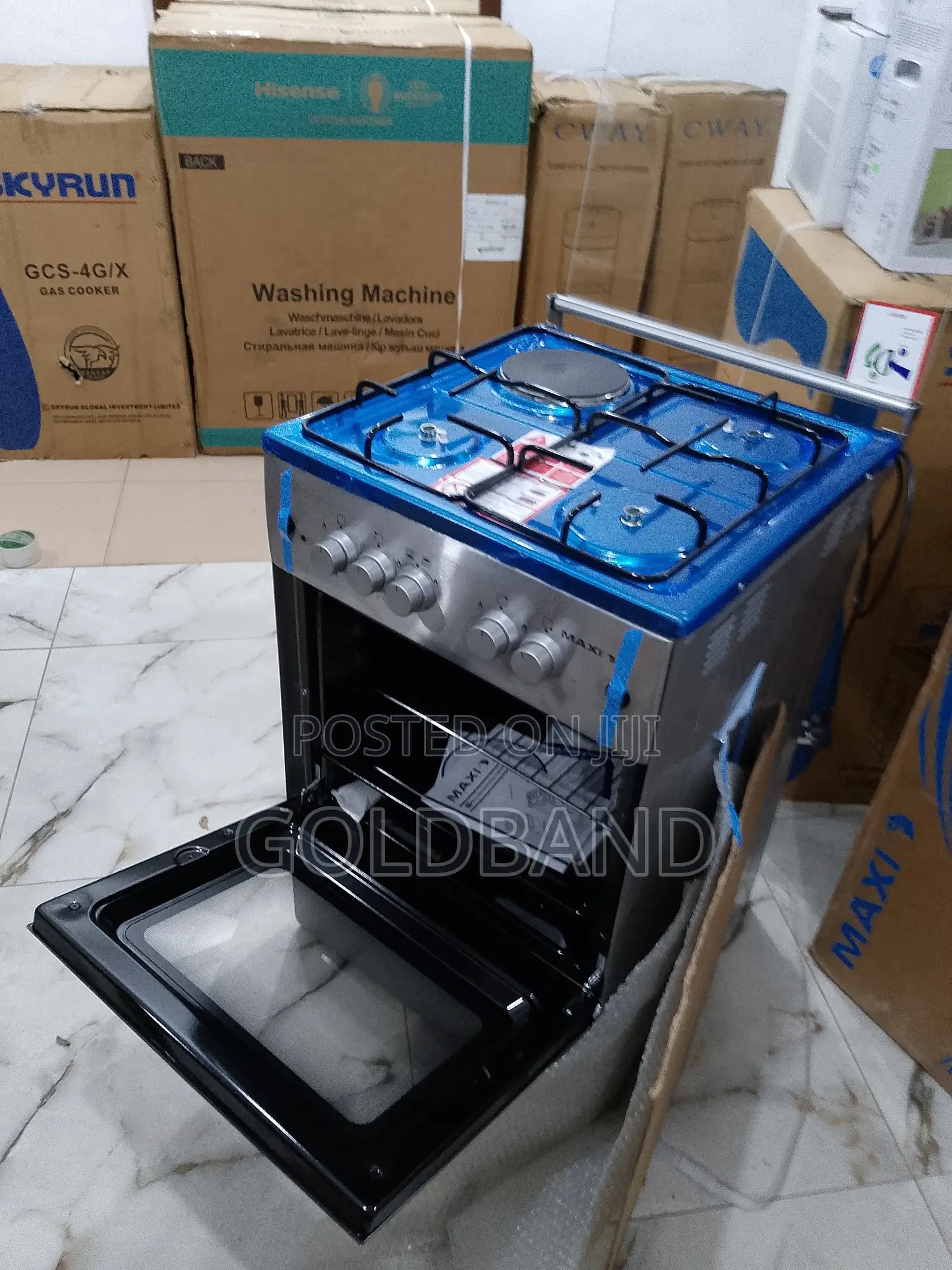 High Quality Maxi 3gas+1electric Cooker "Maxi6060"