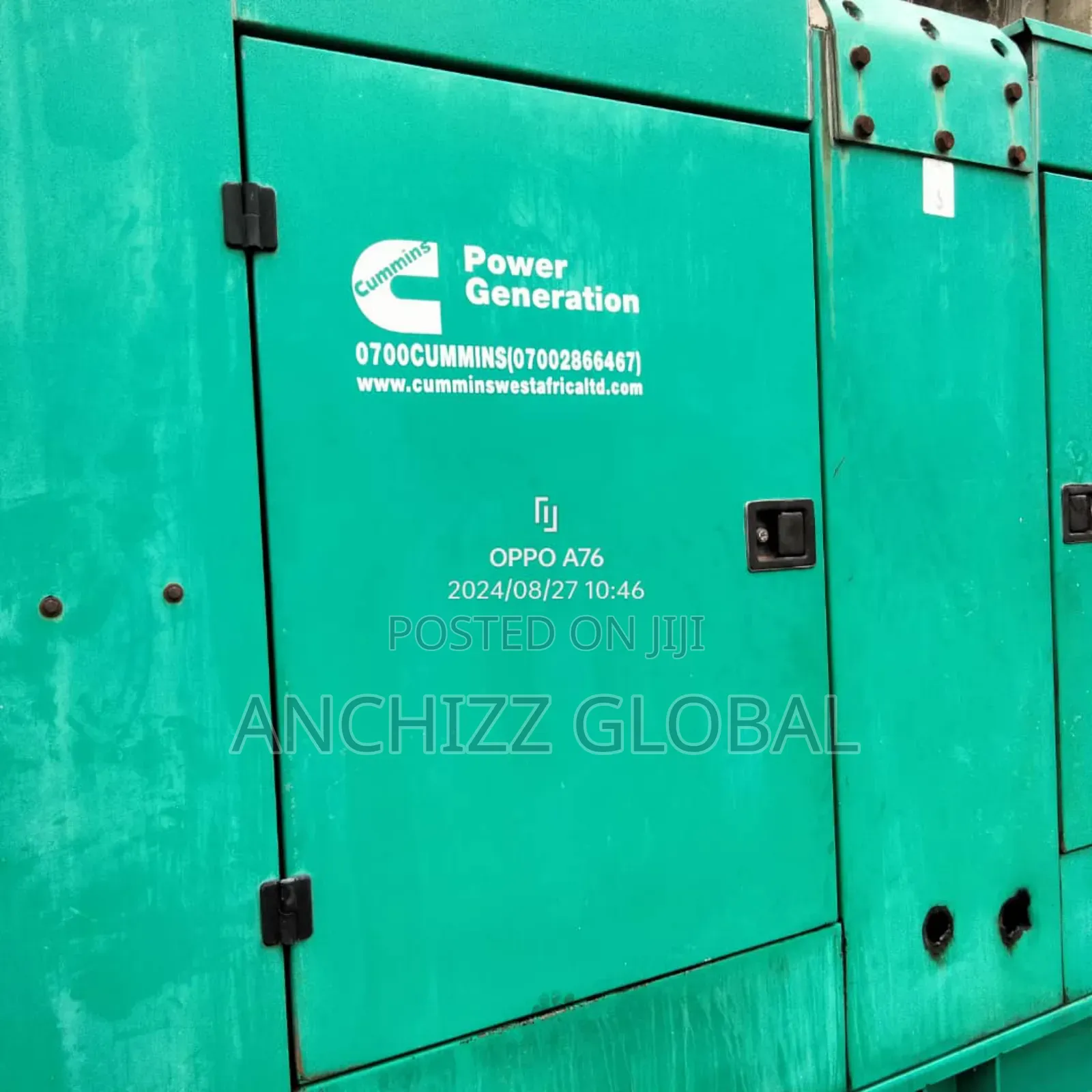 300kva Soundproof Manual Cummins Diesel Generator