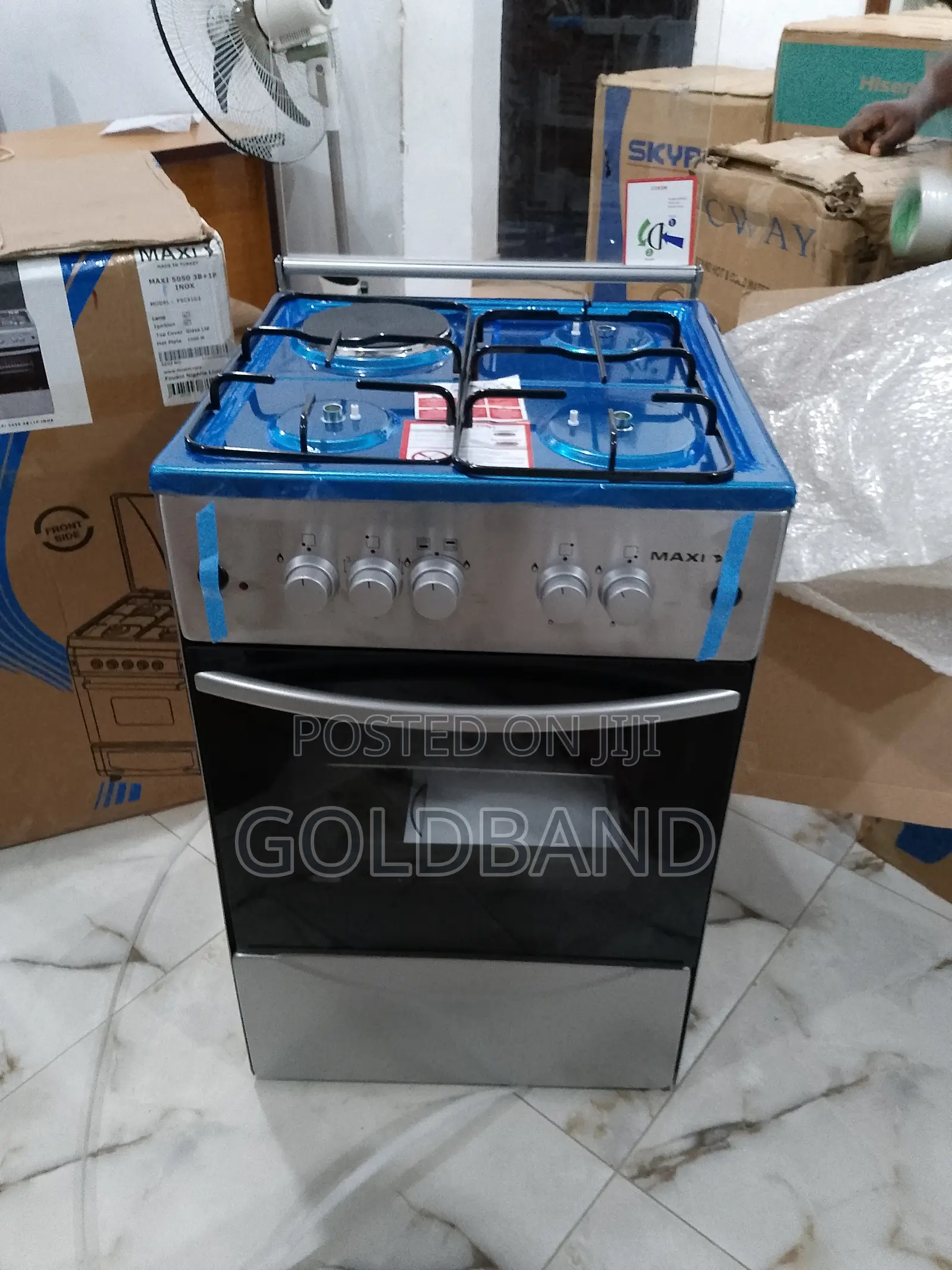 Best Produced Maxi 3+1 Gas Electric Cooker "Maxi6060"