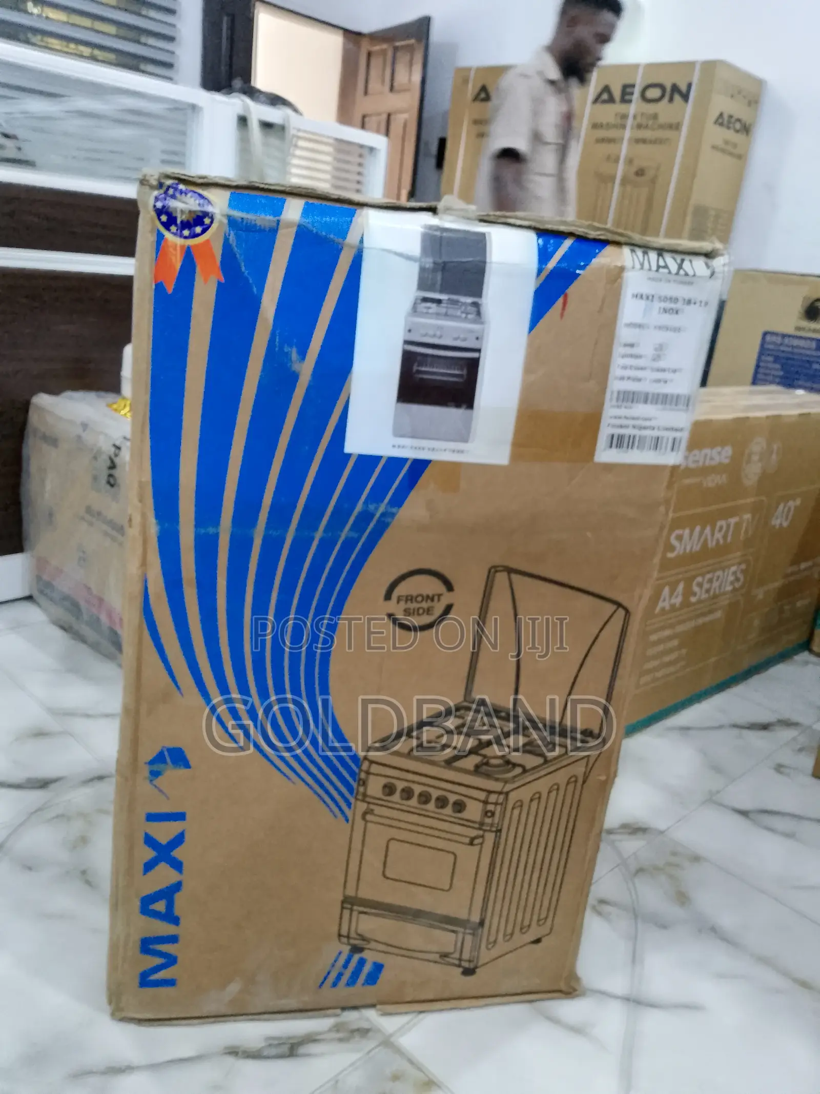 Newly Produced "Maxi6060" 3gas+1electric Cooker Ovenlight