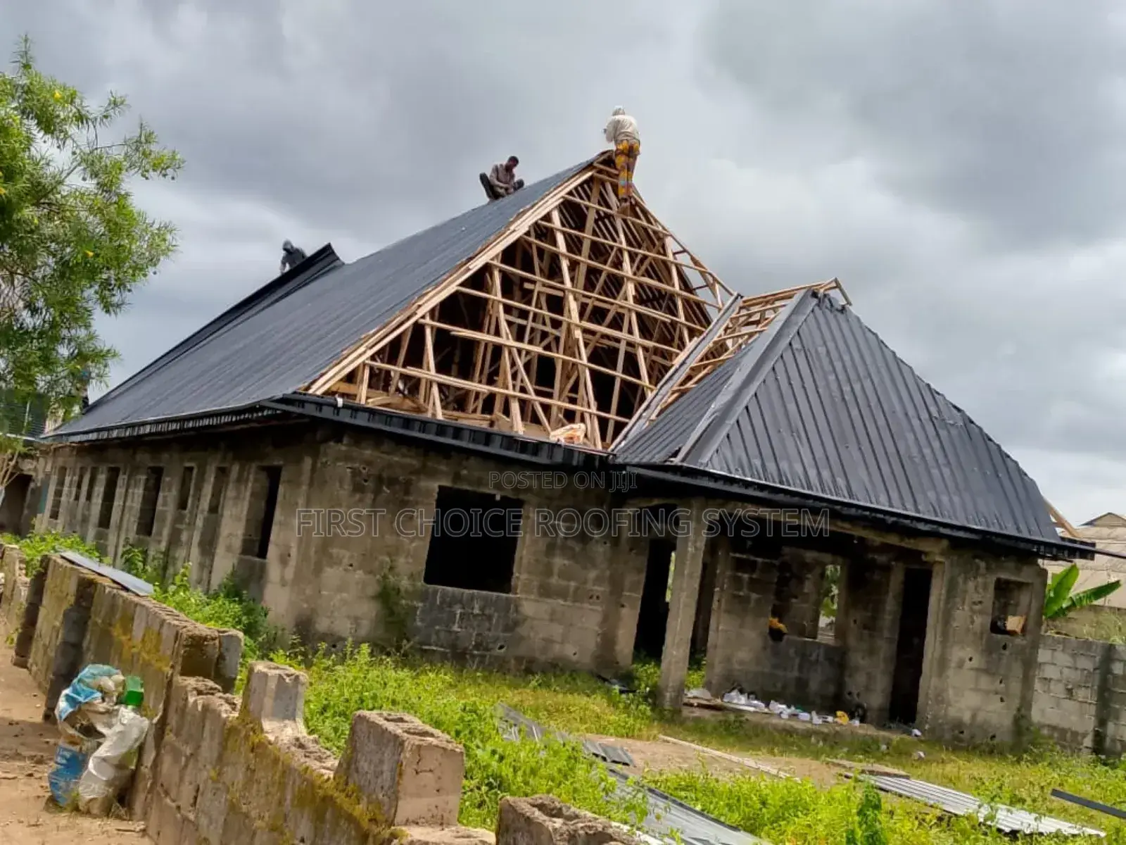We Specialise on Roofing Sheets Both Installation,Supply