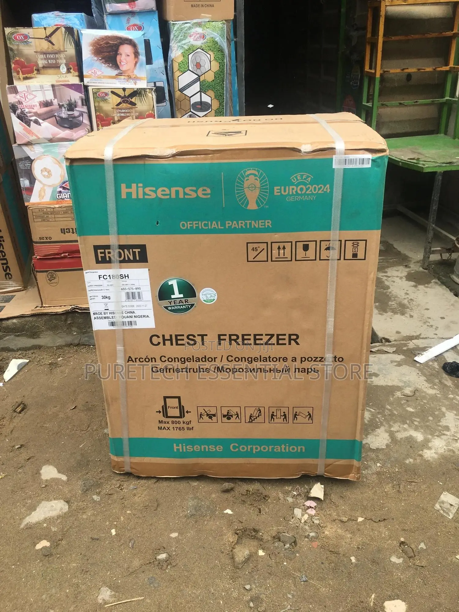 Hisense Chest Freezer 180sh 150liters