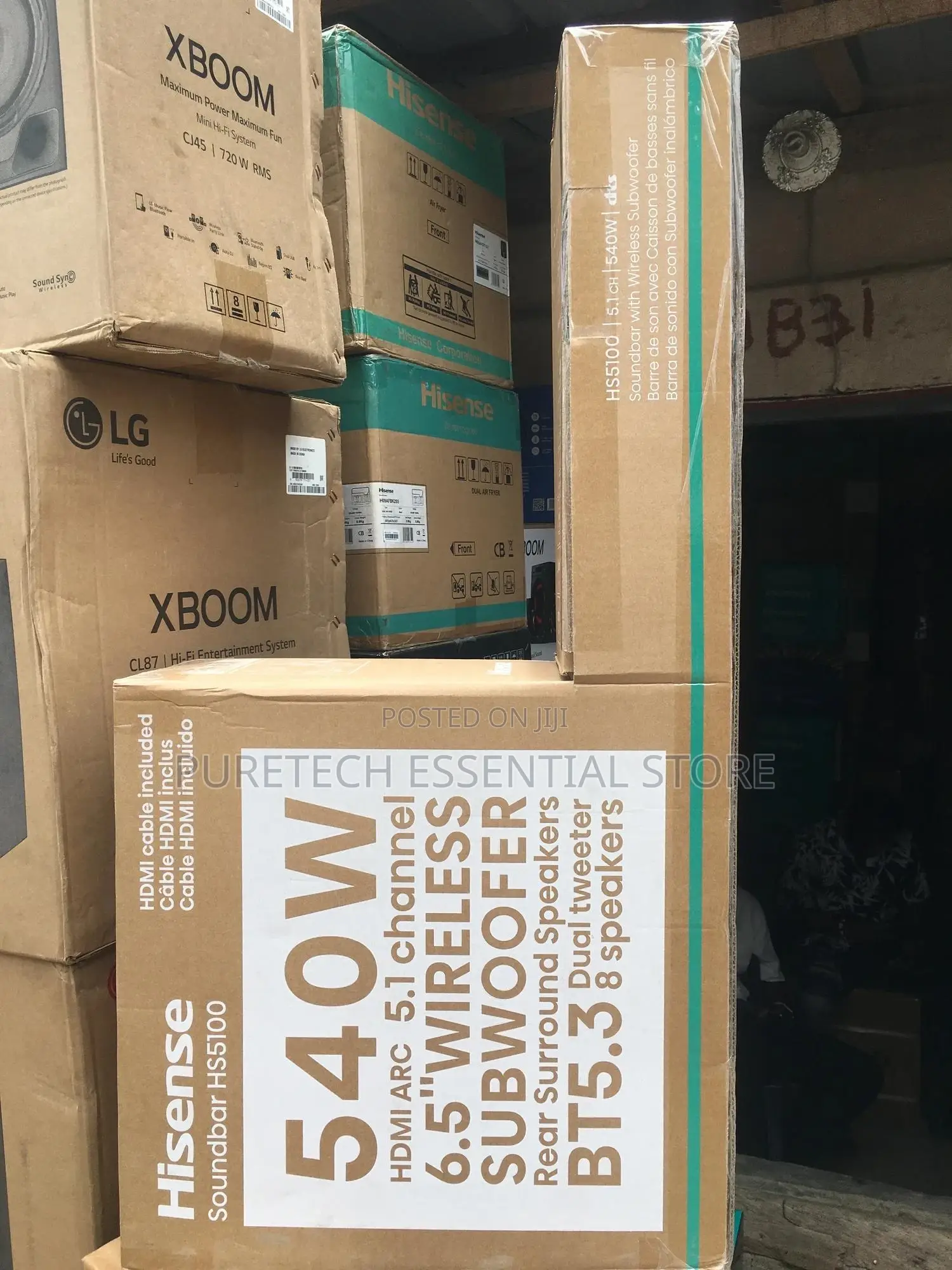 Hisense 540watt Soundbar With Wireless Subwoofer