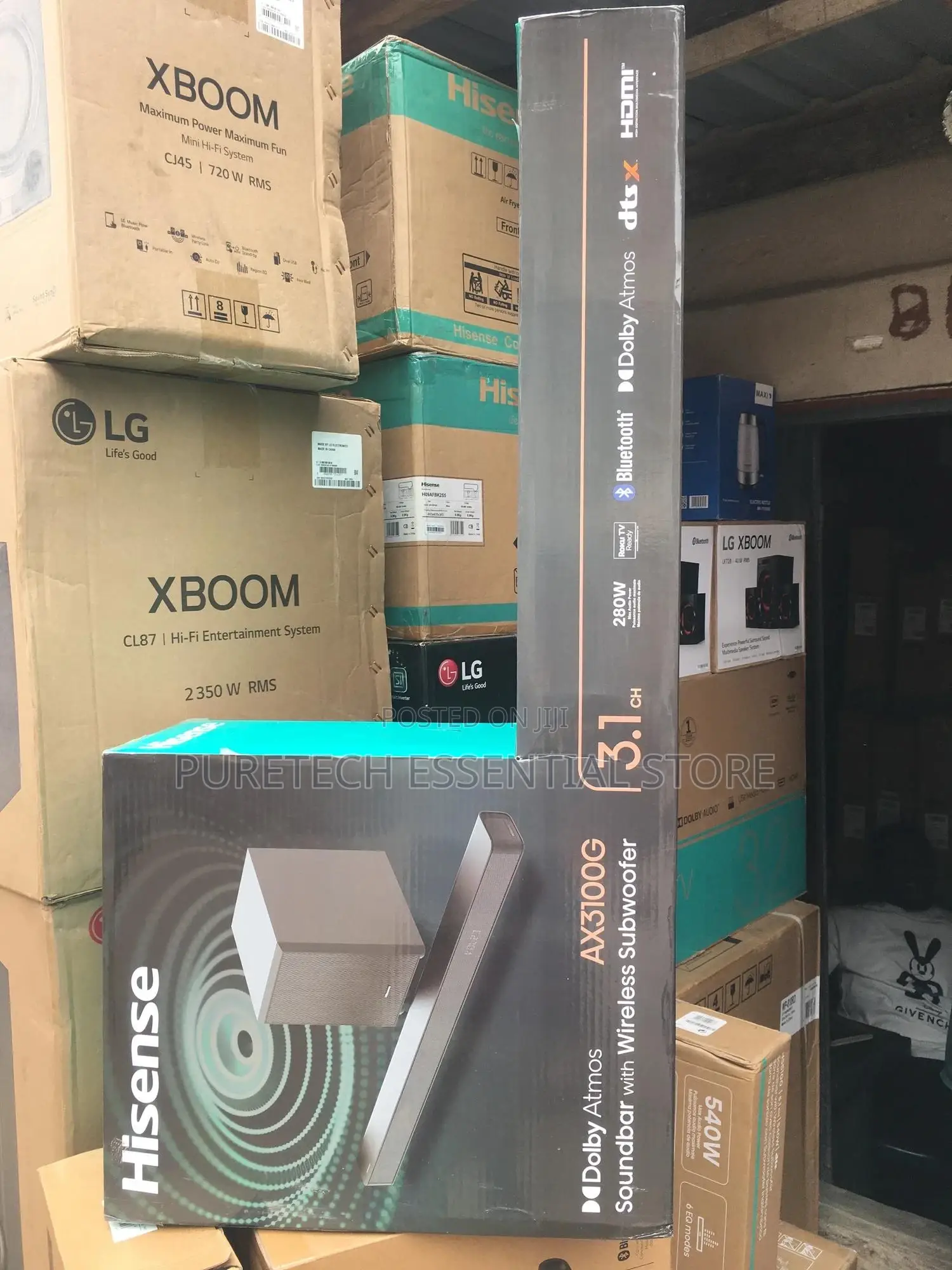 Hisense 280watt Soundbar With Wireless Subwoofer