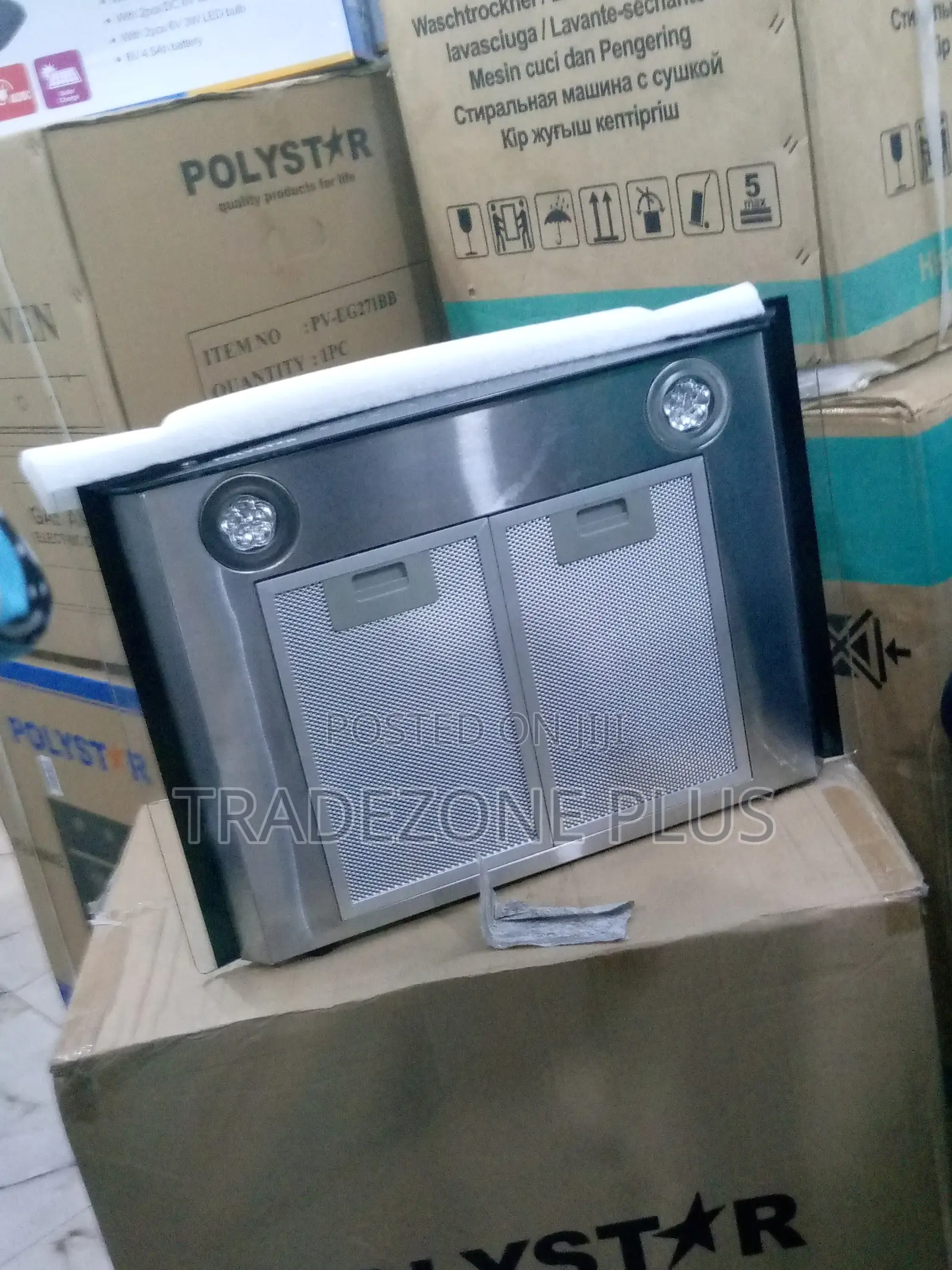 Polystar 90cm Cooker Rangehood Digital Display Pv-Jy9026b