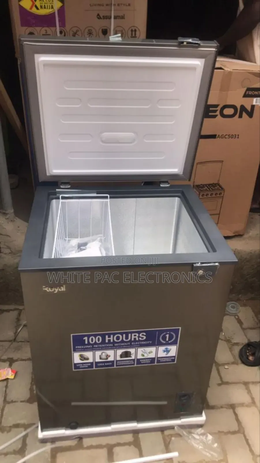 Royal Deep Freezer 155-liter Copper External Condenser>2 Yrs